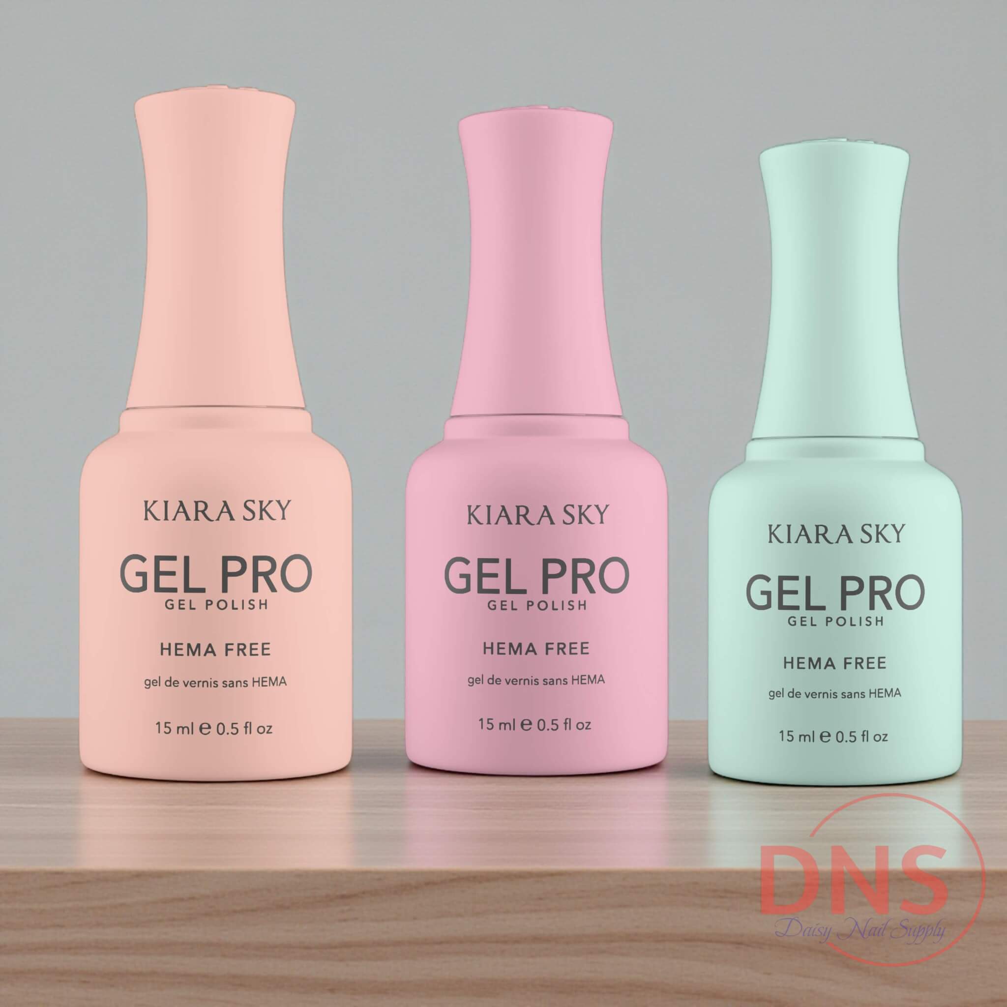 Kiara Sky GEL PRO Gel Polish HEMA FREE - HFG 024 + 034 + 044