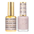 DND DC - Gel Polish & Matching Nail Lacquer Set - #2443 Sheer Sugar
