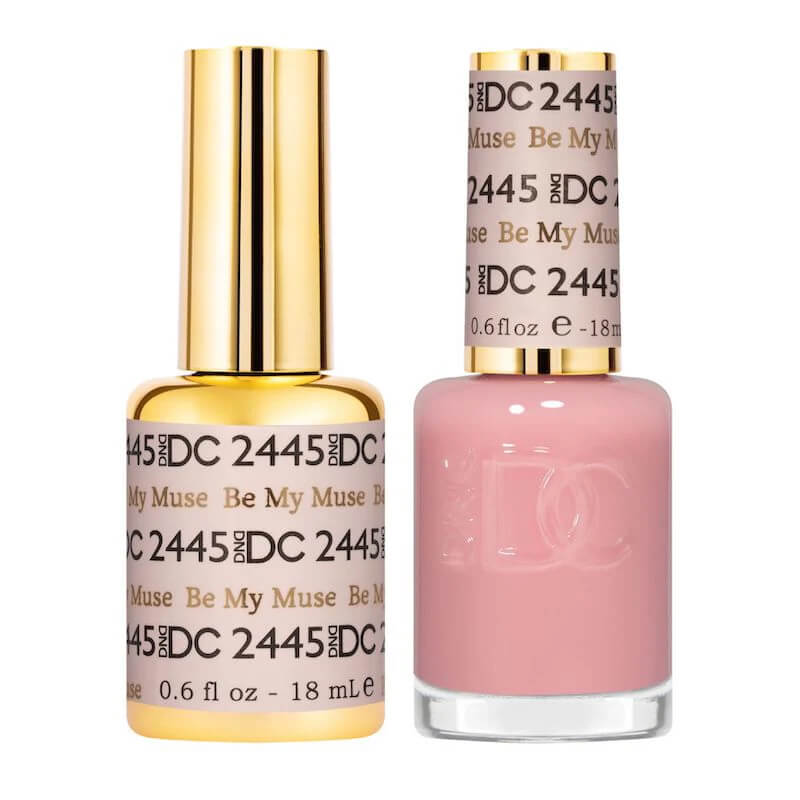 DND DC - Gel Polish & Matching Nail Lacquer Set - #2445 Be My Muse
