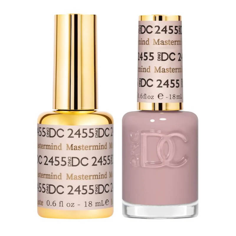 DND DC - Gel Polish & Matching Nail Lacquer Set - #2455 Mastermind