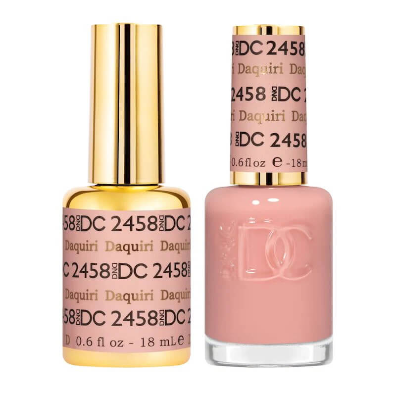 DND DC - Gel Polish & Matching Nail Lacquer Set - #2458 Daiquiri