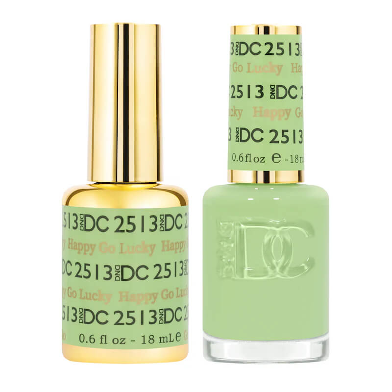DND DC - Gel Polish & Matching Nail Lacquer Set - #2513 Happy Go Lucky