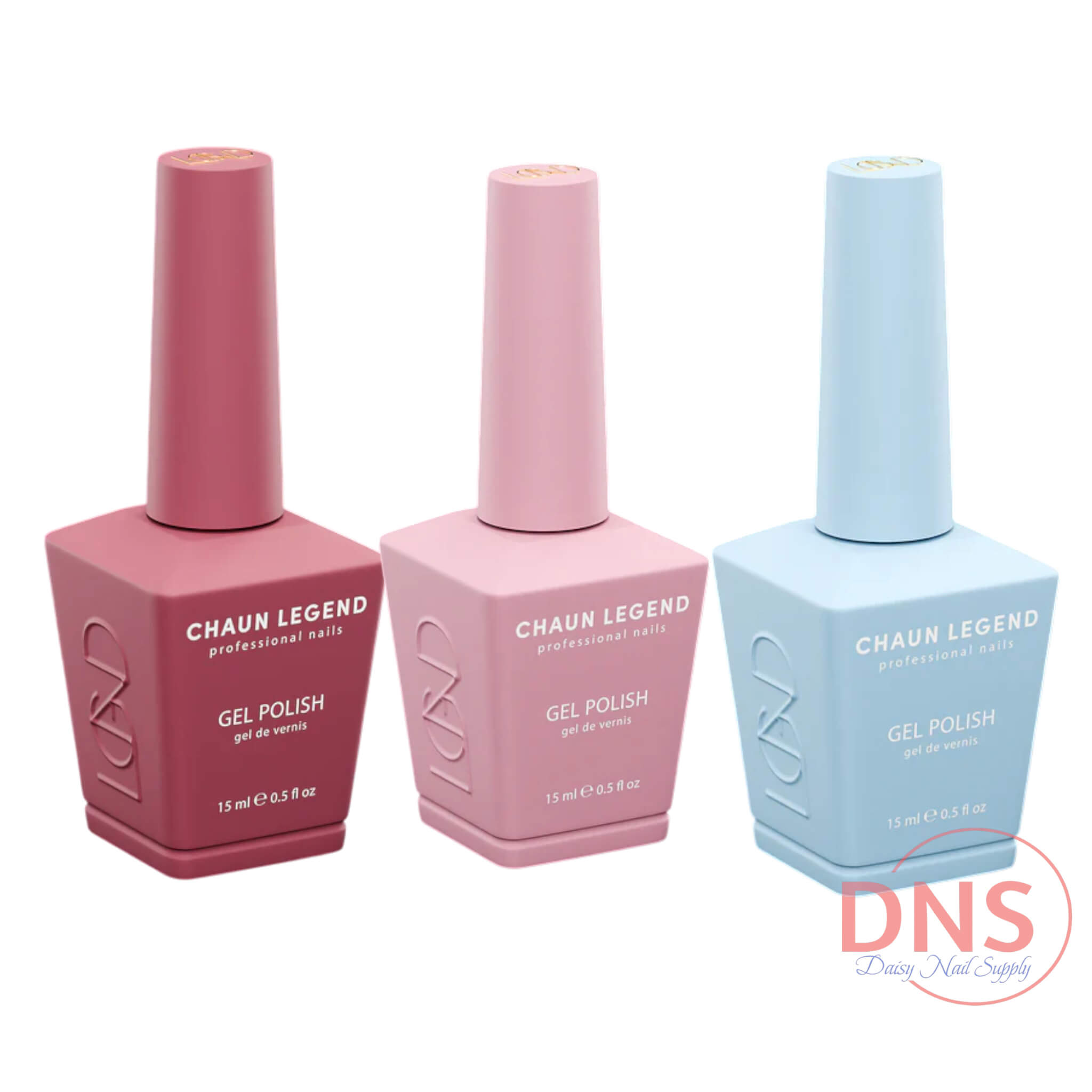 Chaun Legend Gel Polish LG 5026 + 5036 + 5046