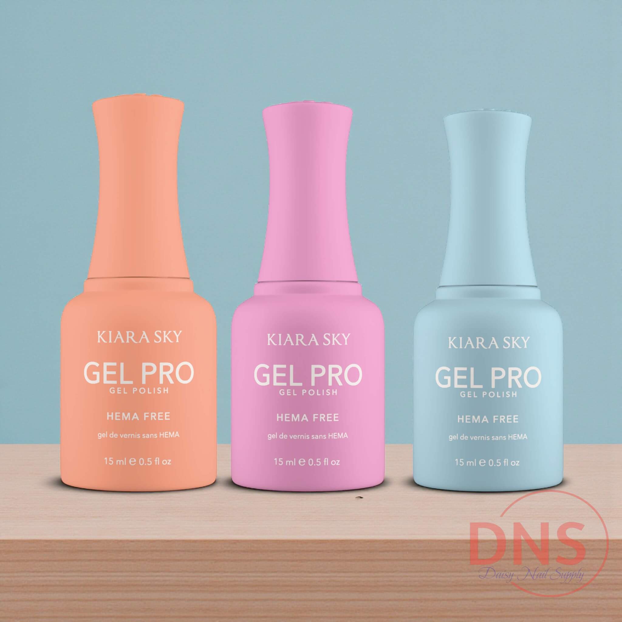Kiara Sky GEL PRO Gel Polish HEMA FREE - HFG 027 + 037 + 047