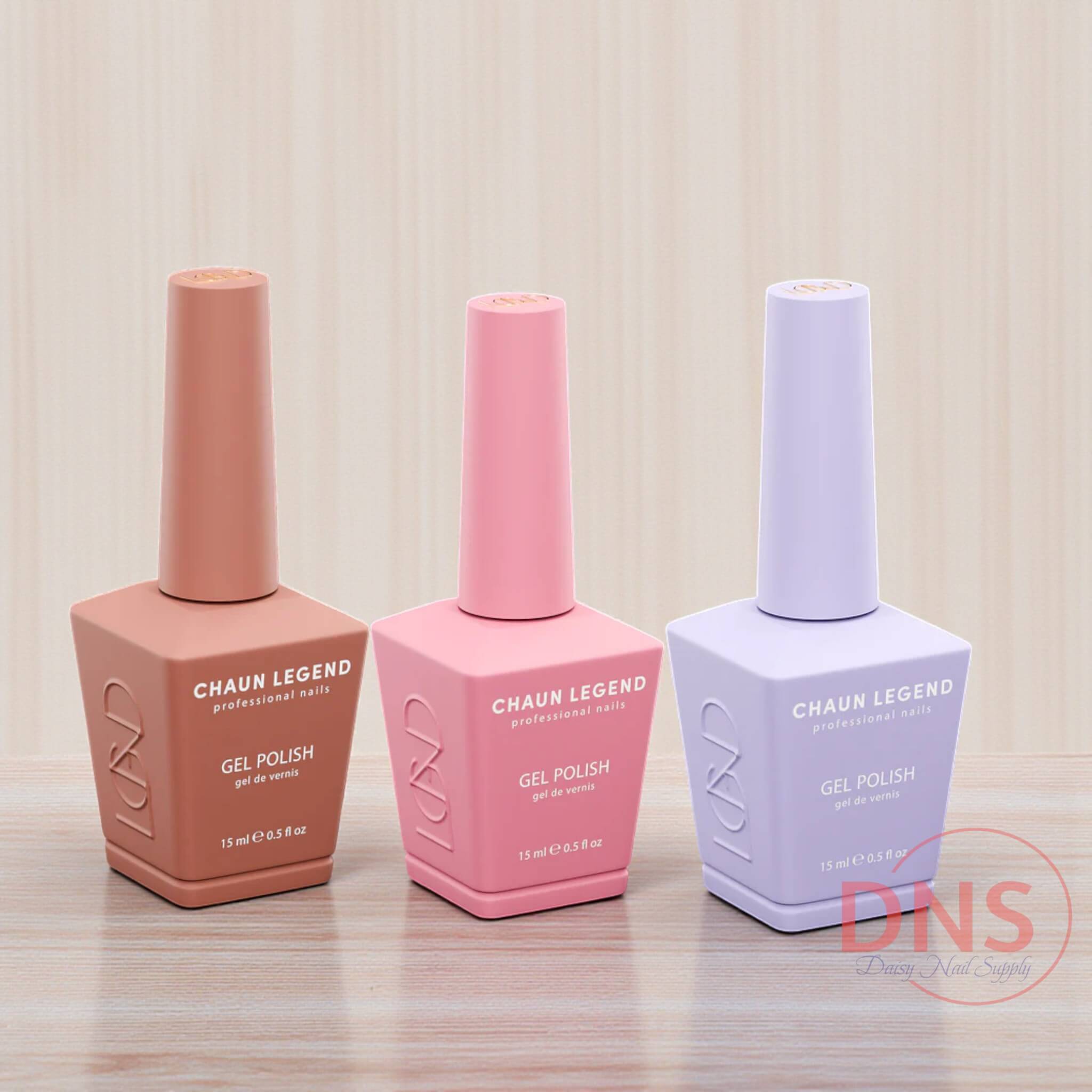 Chaun Legend Gel Polish LG 5027 + 5037 + 5047
