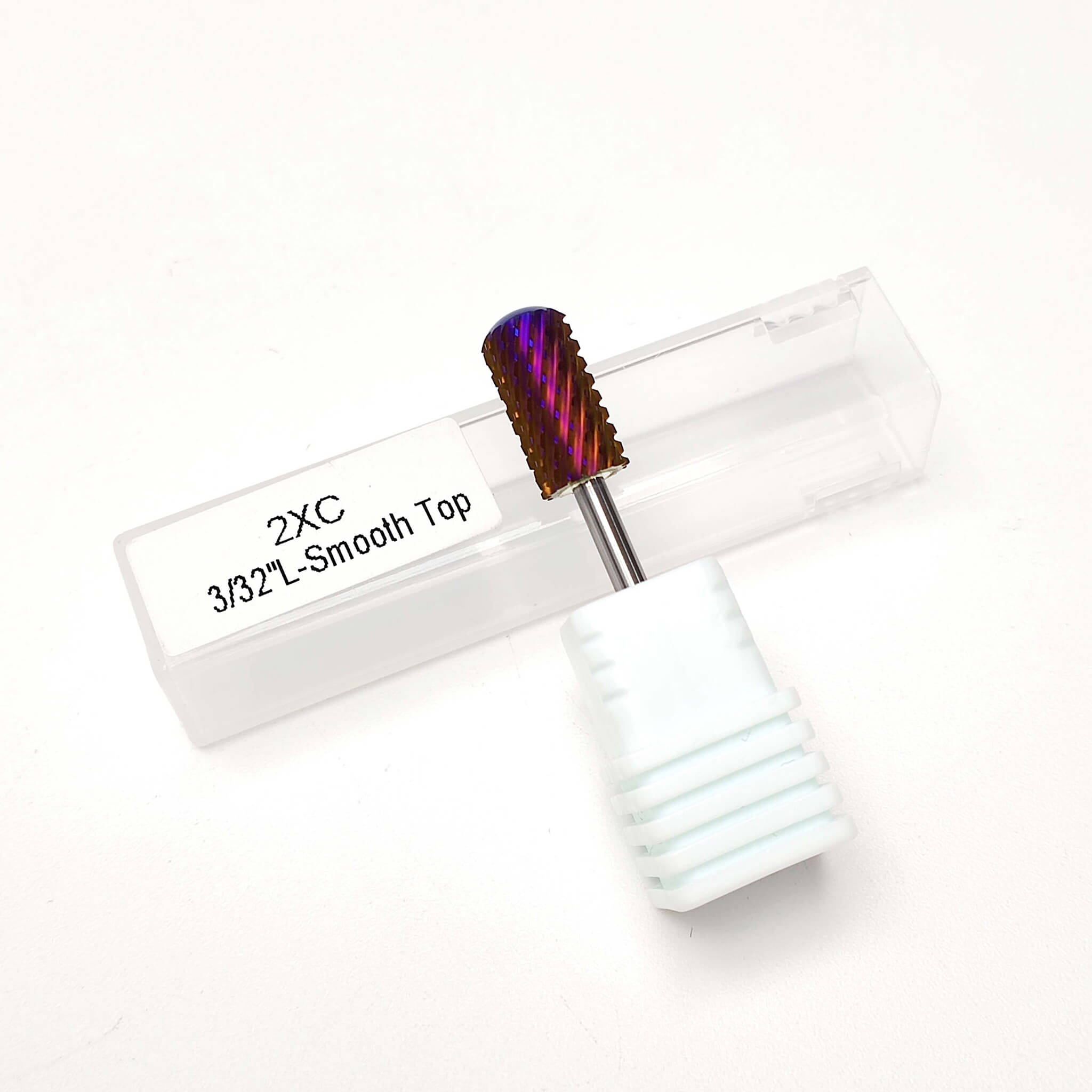 Filling Bit Carbide Nail Drill Bit 3/32'' Shank - Purple 2XC Large Smooth Top #110 ...