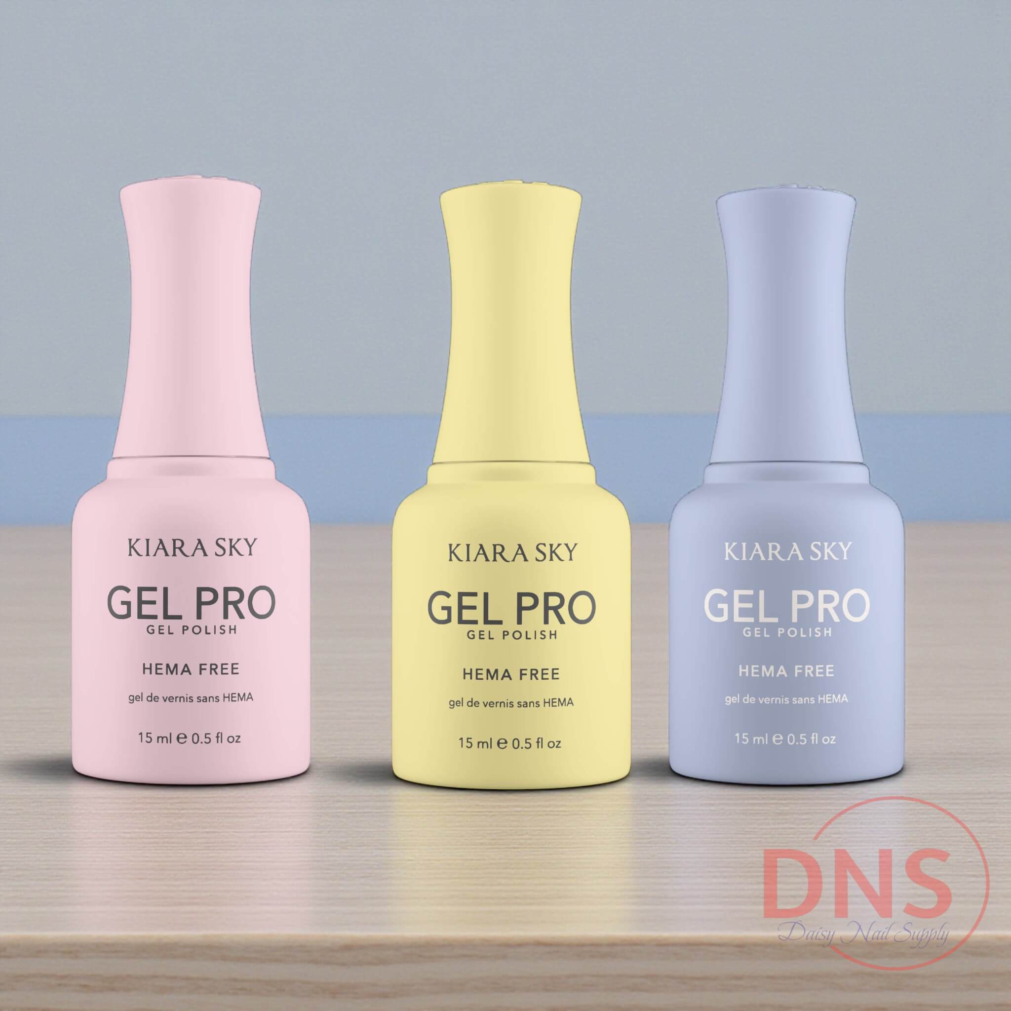 Kiara Sky GEL PRO Gel Polish HEMA FREE - HFG 031 + 041 + 051