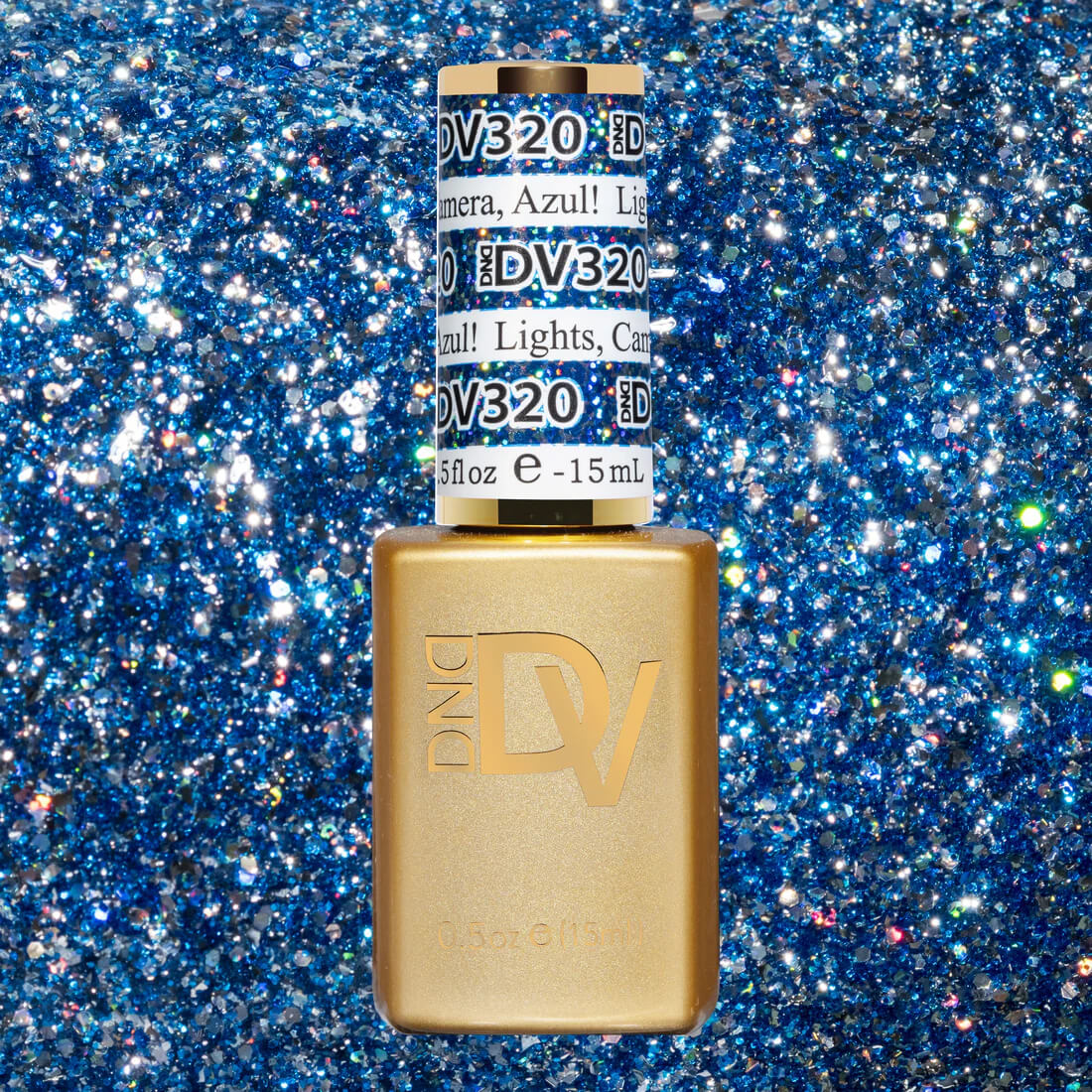 DIVA Gel Polish ONLY - #320 Lights, Camera, Azul!