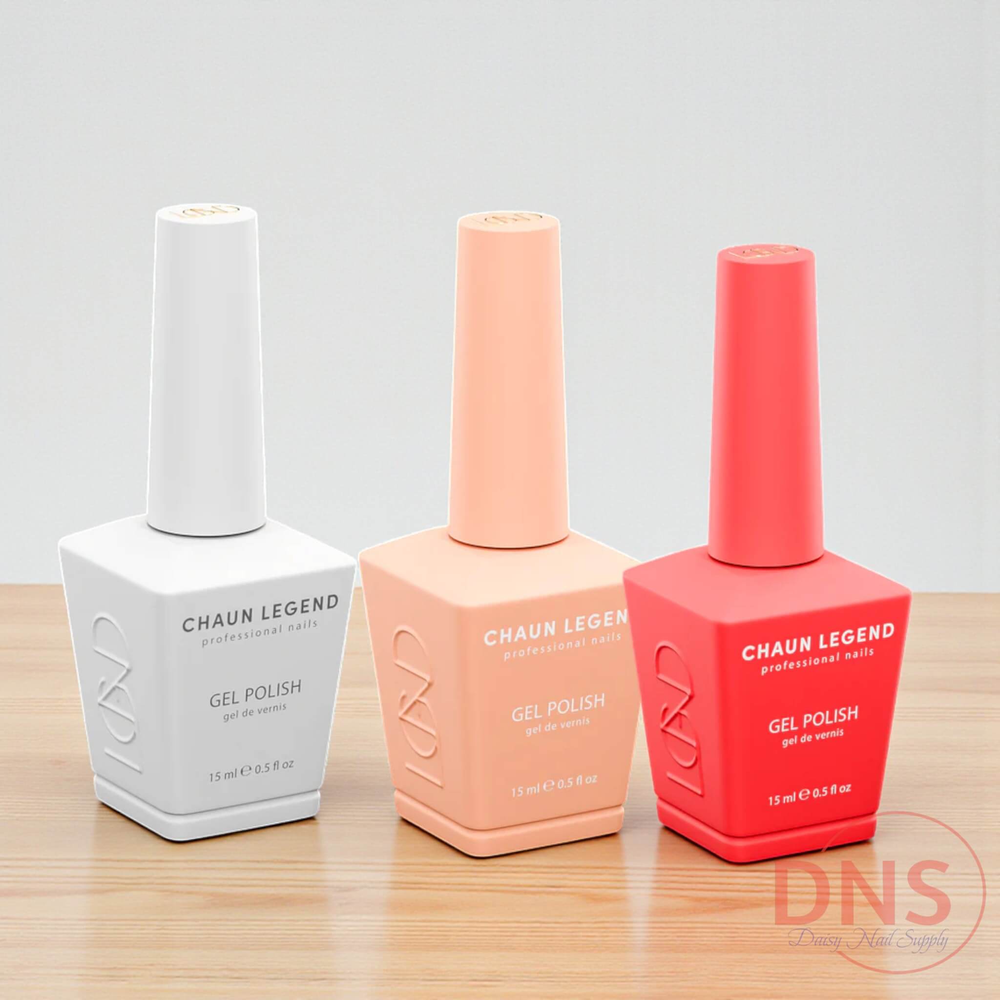Chaun Legend Gel Polish LG 5032 + 5042 + 5052