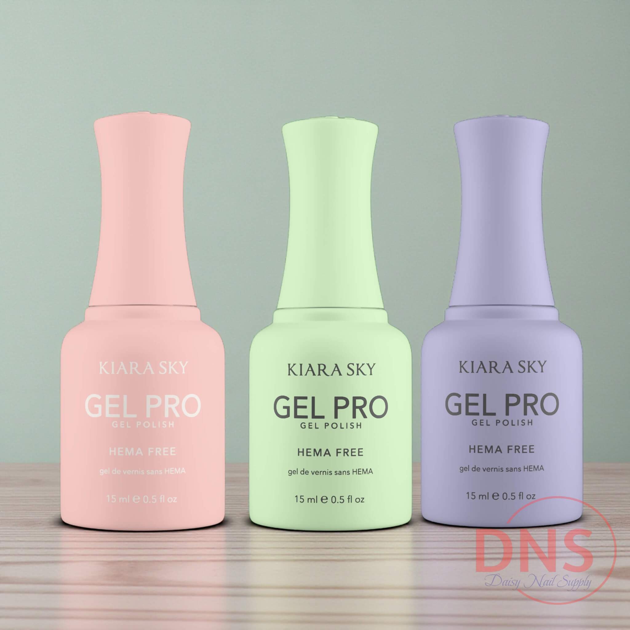 Kiara Sky GEL PRO Gel Polish HEMA FREE - HFG 033 + 043 + 053