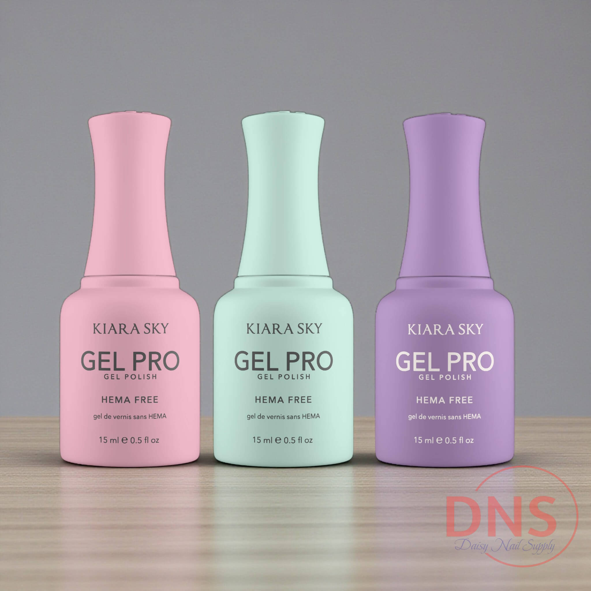 Kiara Sky GEL PRO Gel Polish HEMA FREE - HFG 034 + 044 + 054