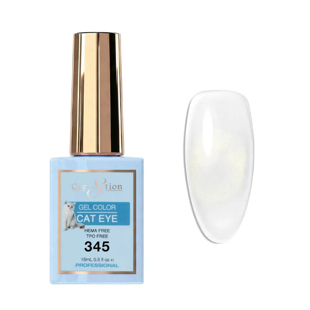Cre8tion Soak Off  Gel Cat Eye 0.5 Oz #345