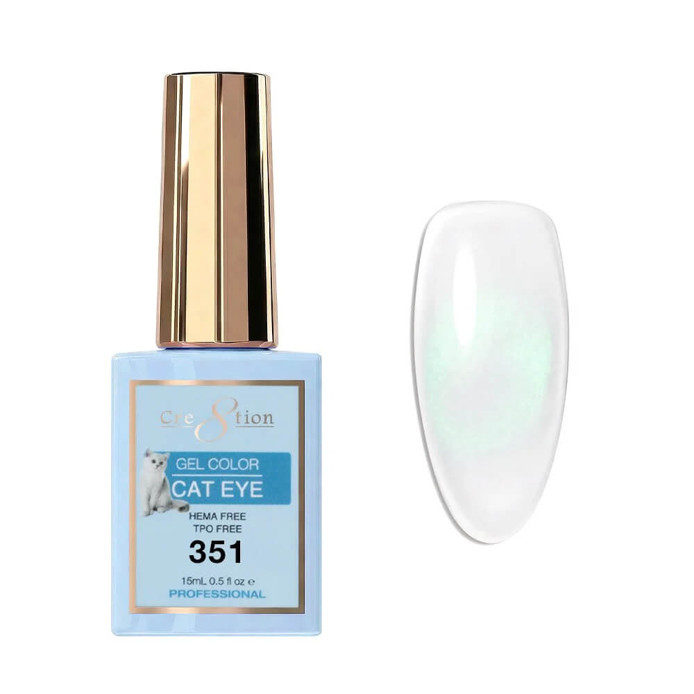 Cre8tion Soak Off  Gel Cat Eye 0.5 Oz #351