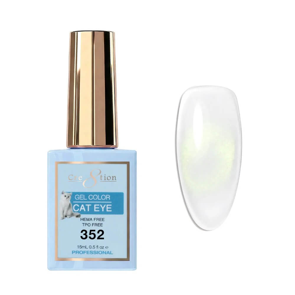 Cre8tion Soak Off  Gel Cat Eye 0.5 Oz #352