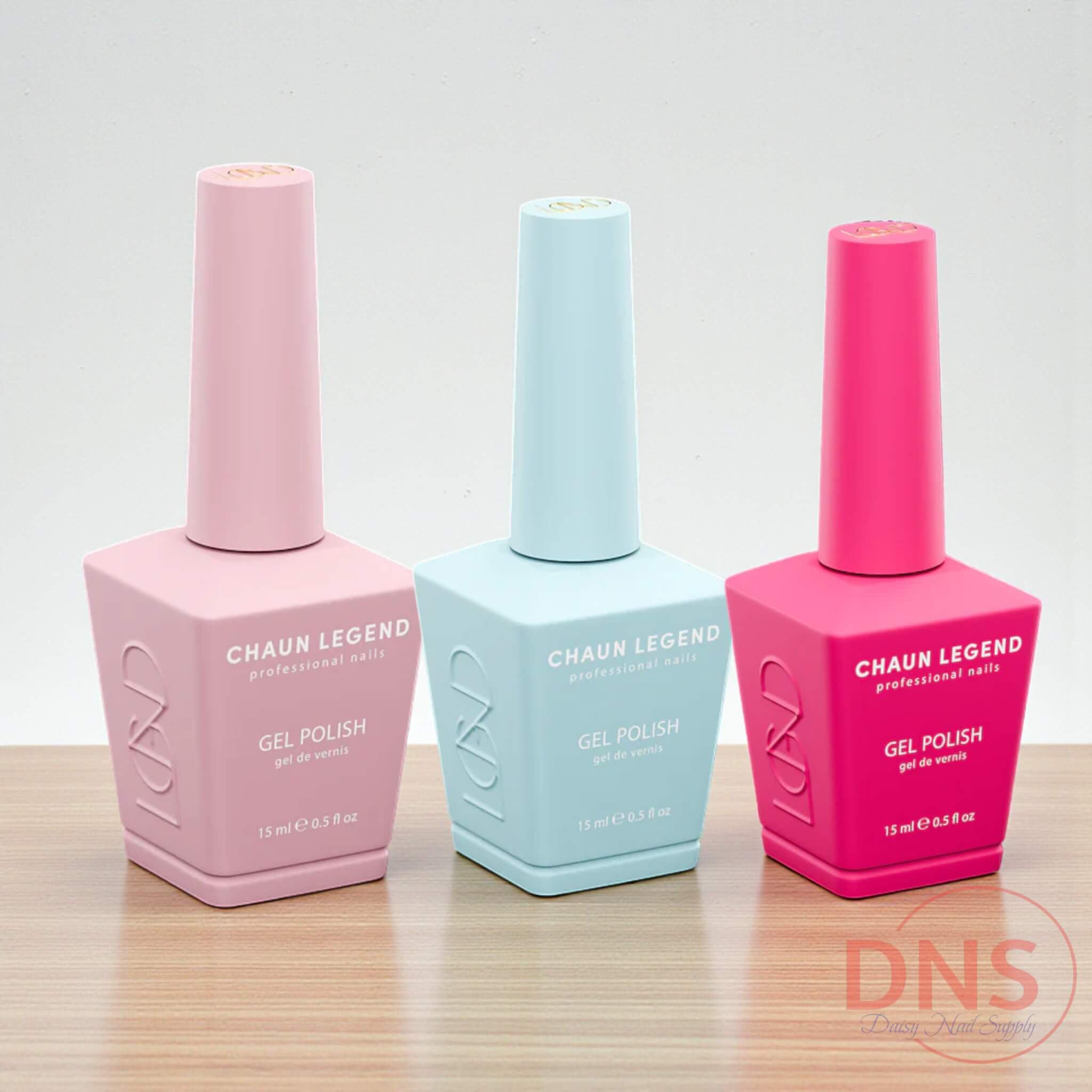 Chaun Legend Gel Polish LG 5035 + 5045 + 5055