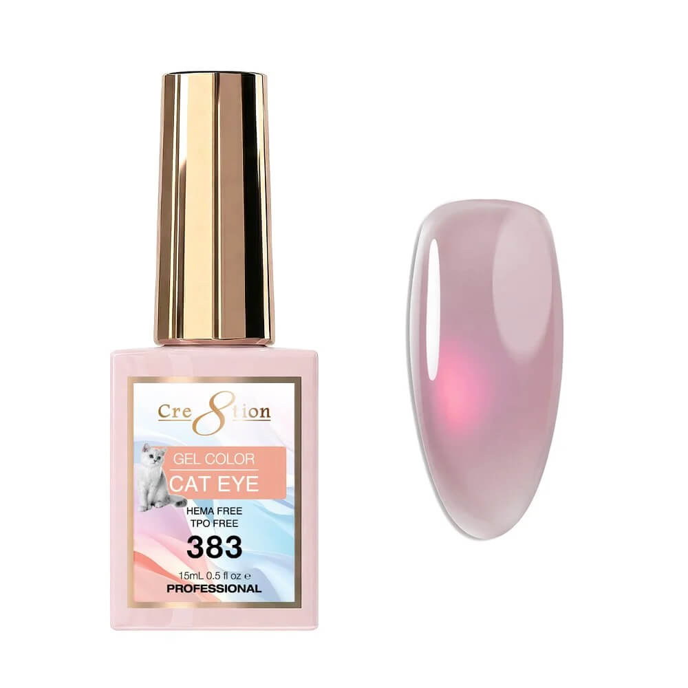 Cre8tion Soak Off  Gel Cat Eye 0.5 Oz #383