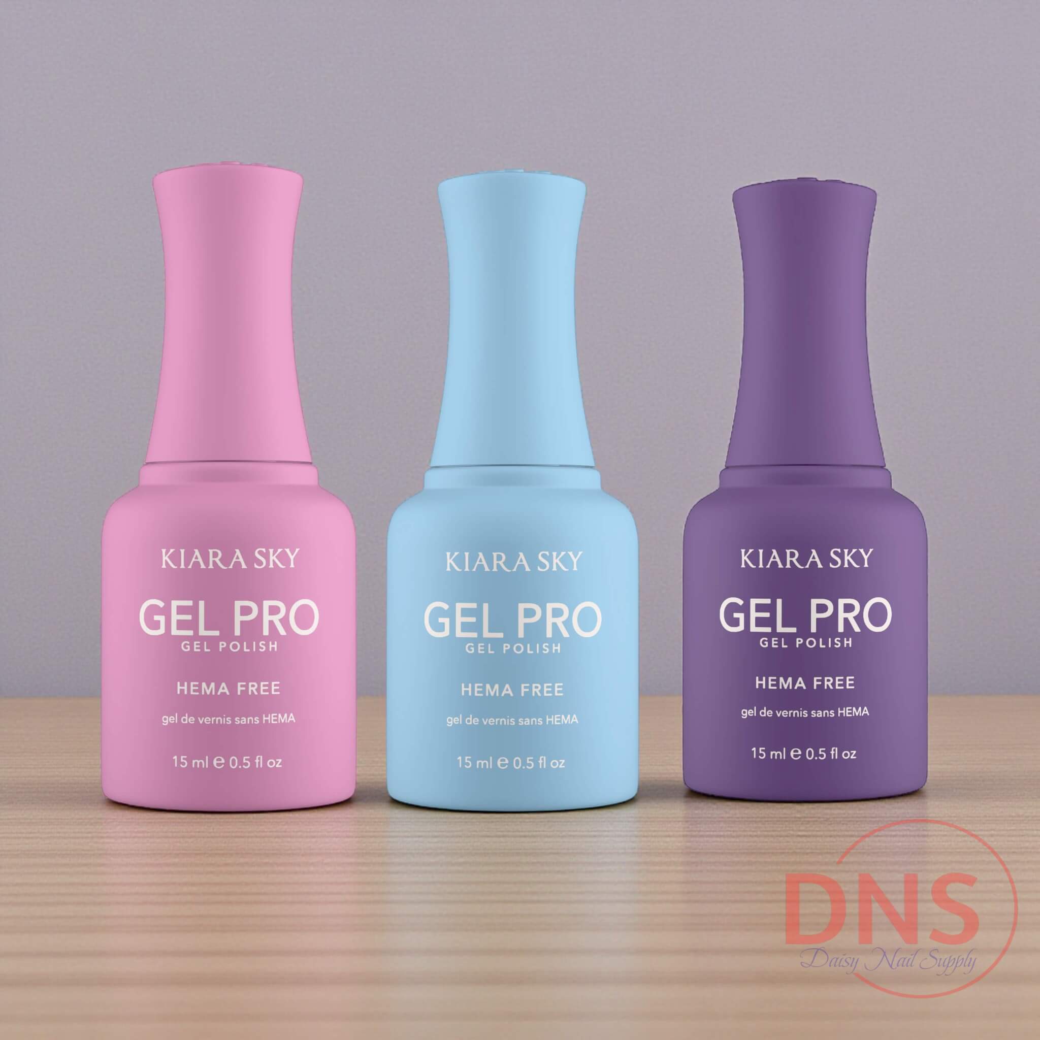 Kiara Sky GEL PRO Gel Polish HEMA FREE - HFG 038 + 048 + 058