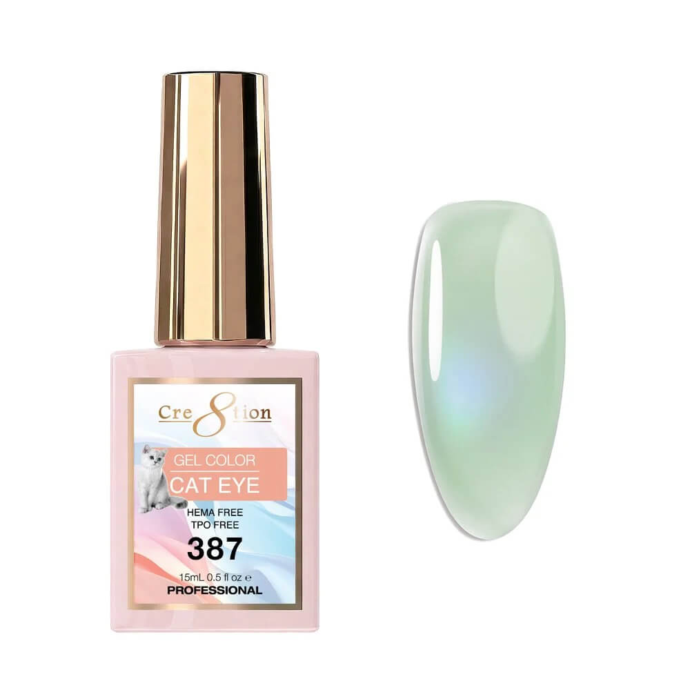 Cre8tion Soak Off  Gel Cat Eye 0.5 Oz #387