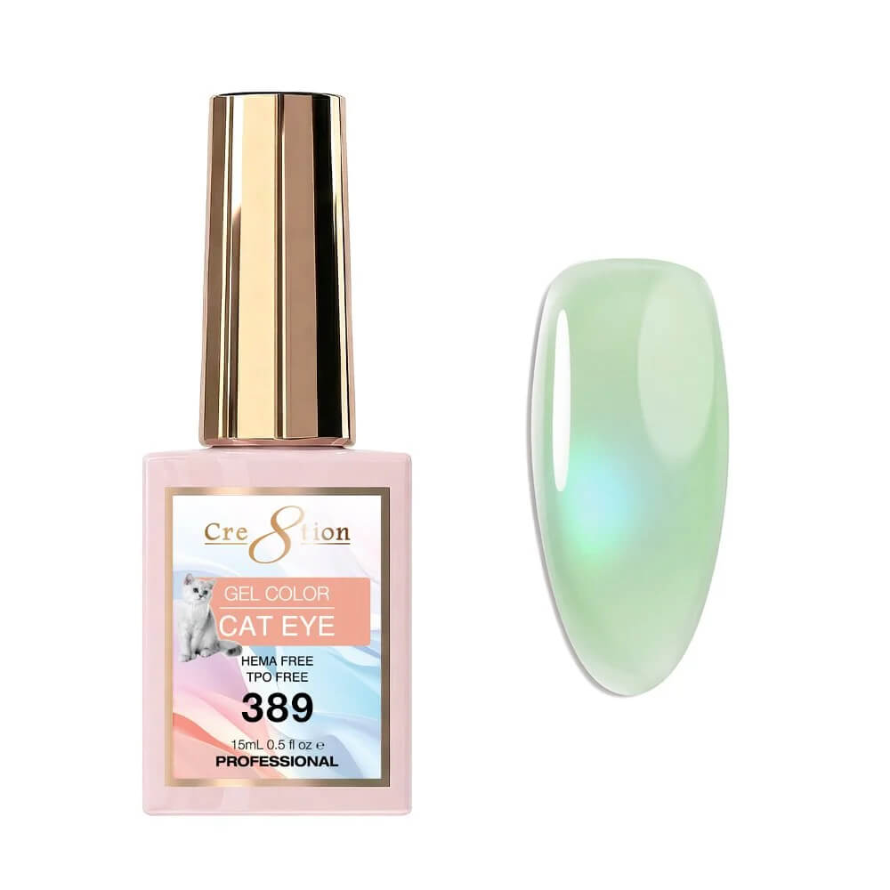 Cre8tion Soak Off  Gel Cat Eye 0.5 Oz #389