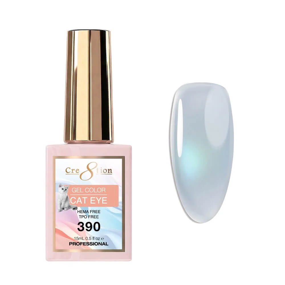Cre8tion Soak Off  Gel Cat Eye 0.5 Oz #390