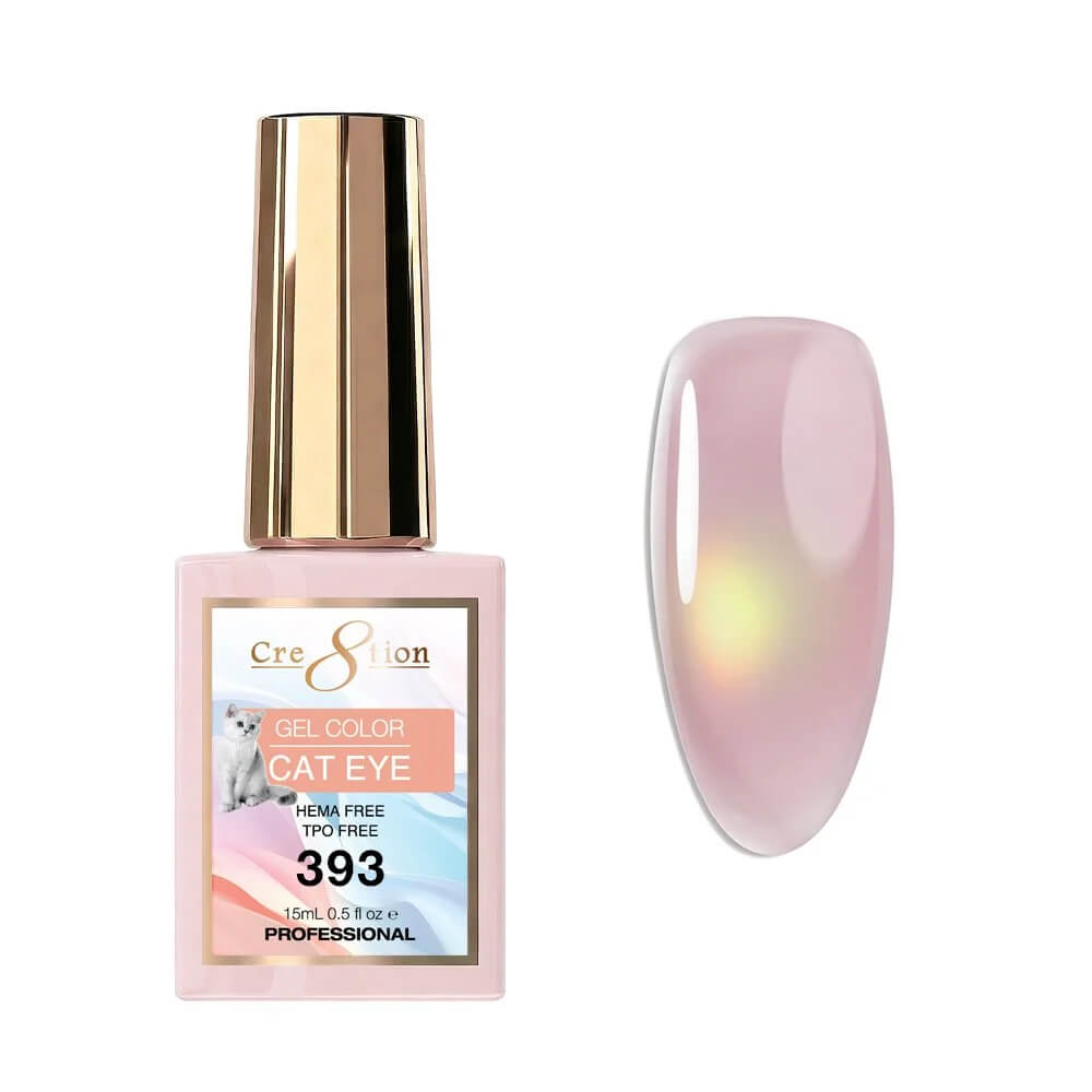 Cre8tion Soak Off  Gel Cat Eye 0.5 Oz #393