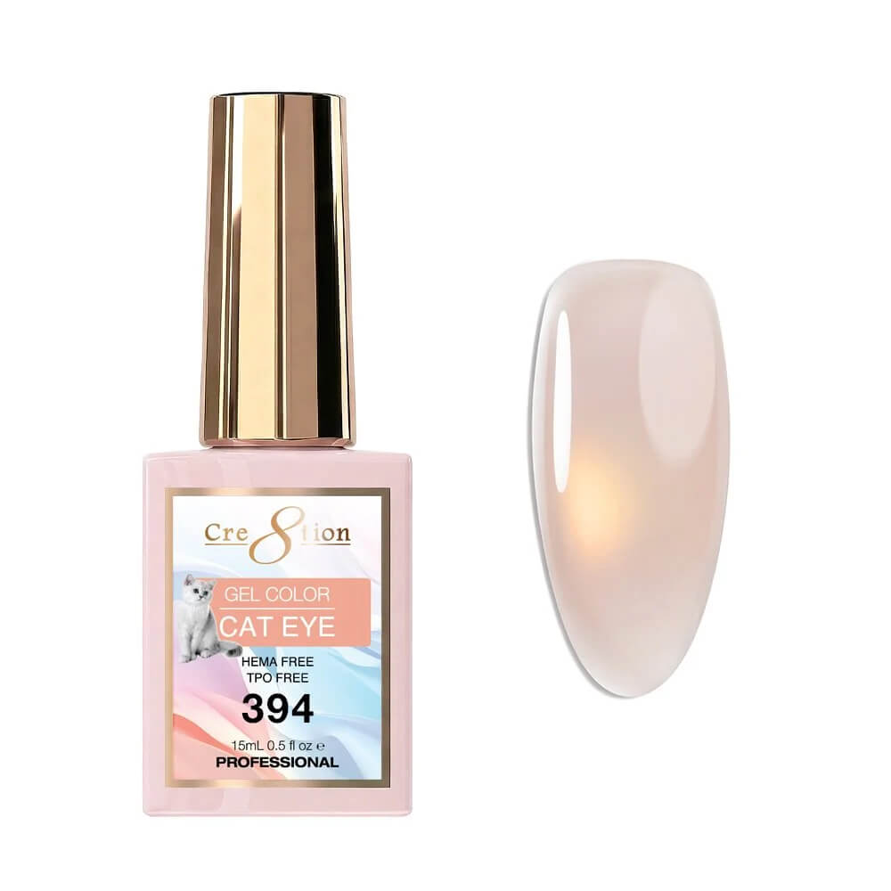 Cre8tion Soak Off  Gel Cat Eye 0.5 Oz #394