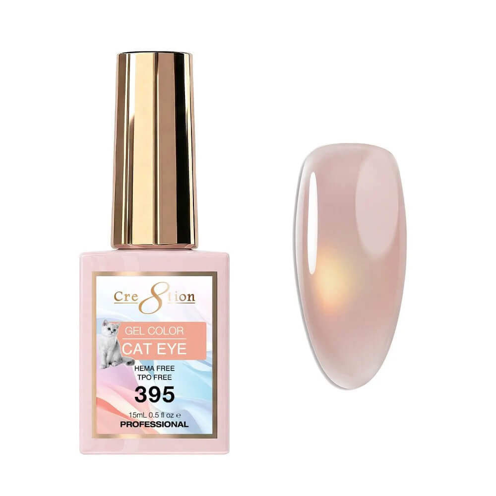 Cre8tion Soak Off  Gel Cat Eye 0.5 Oz #395