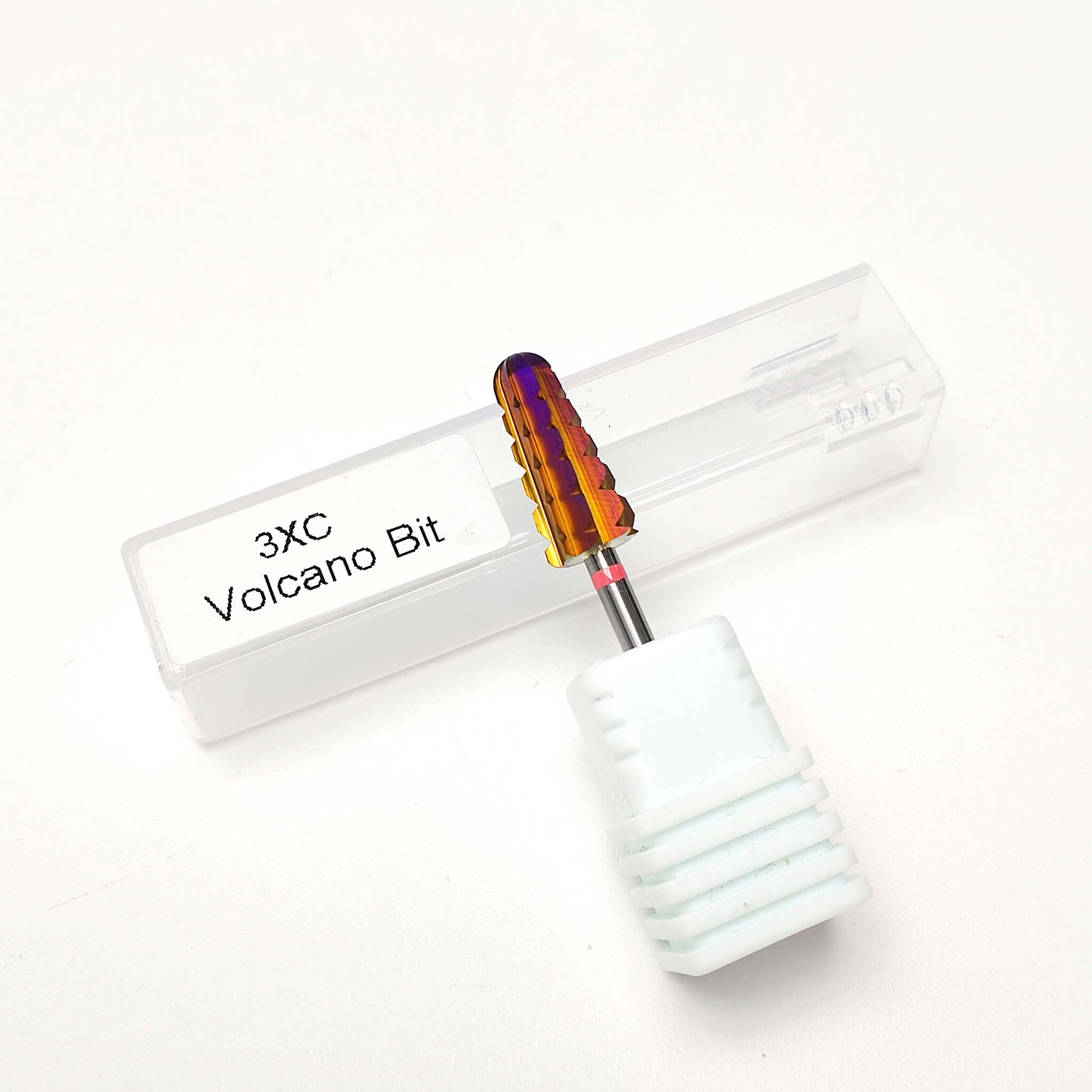 Filling Bit Carbide Nail Drill Bit 3/32'' Shank - Purple 3XC Volcano Bit #1100633 ...