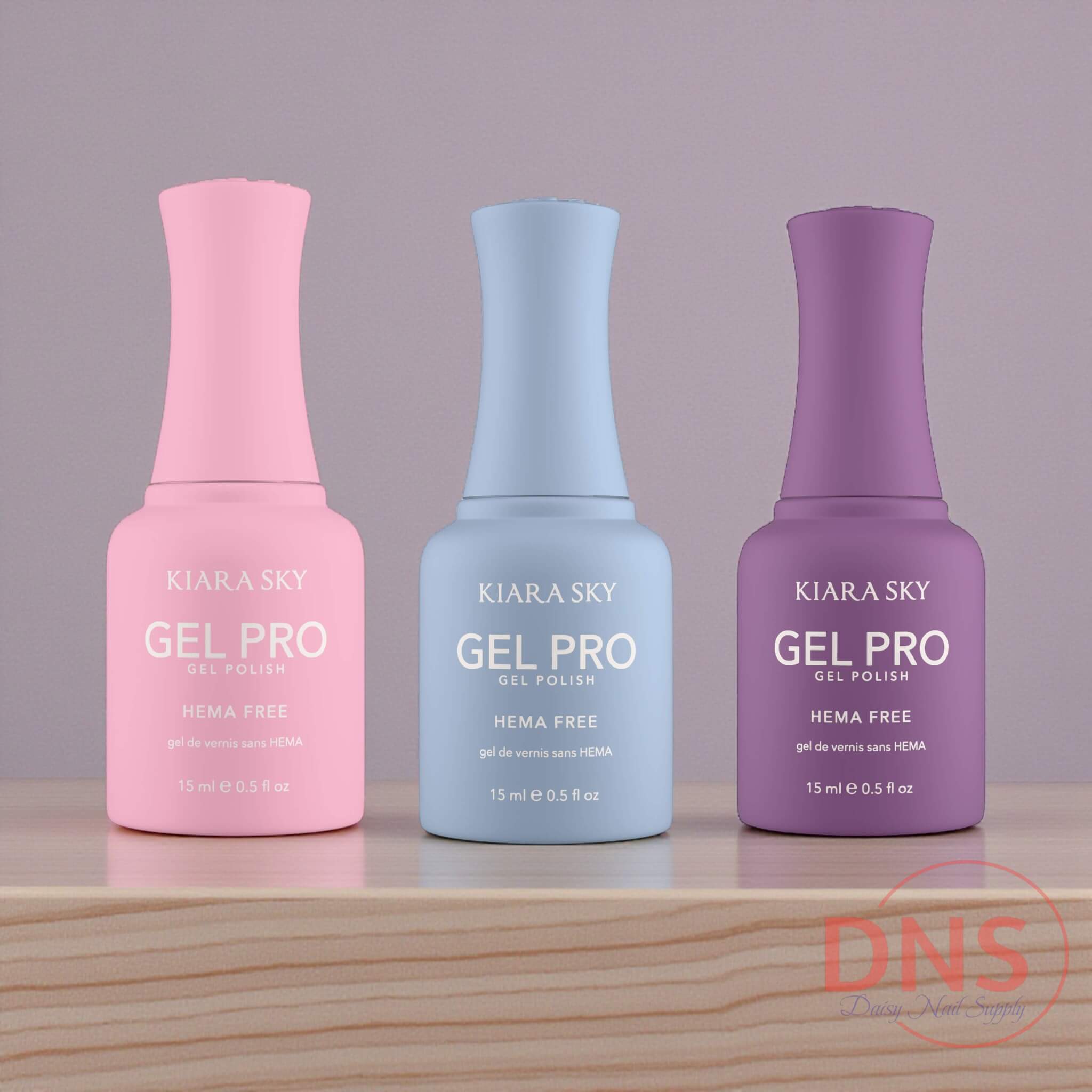 Kiara Sky GEL PRO Gel Polish HEMA FREE - HFG 040 + 050 + 060