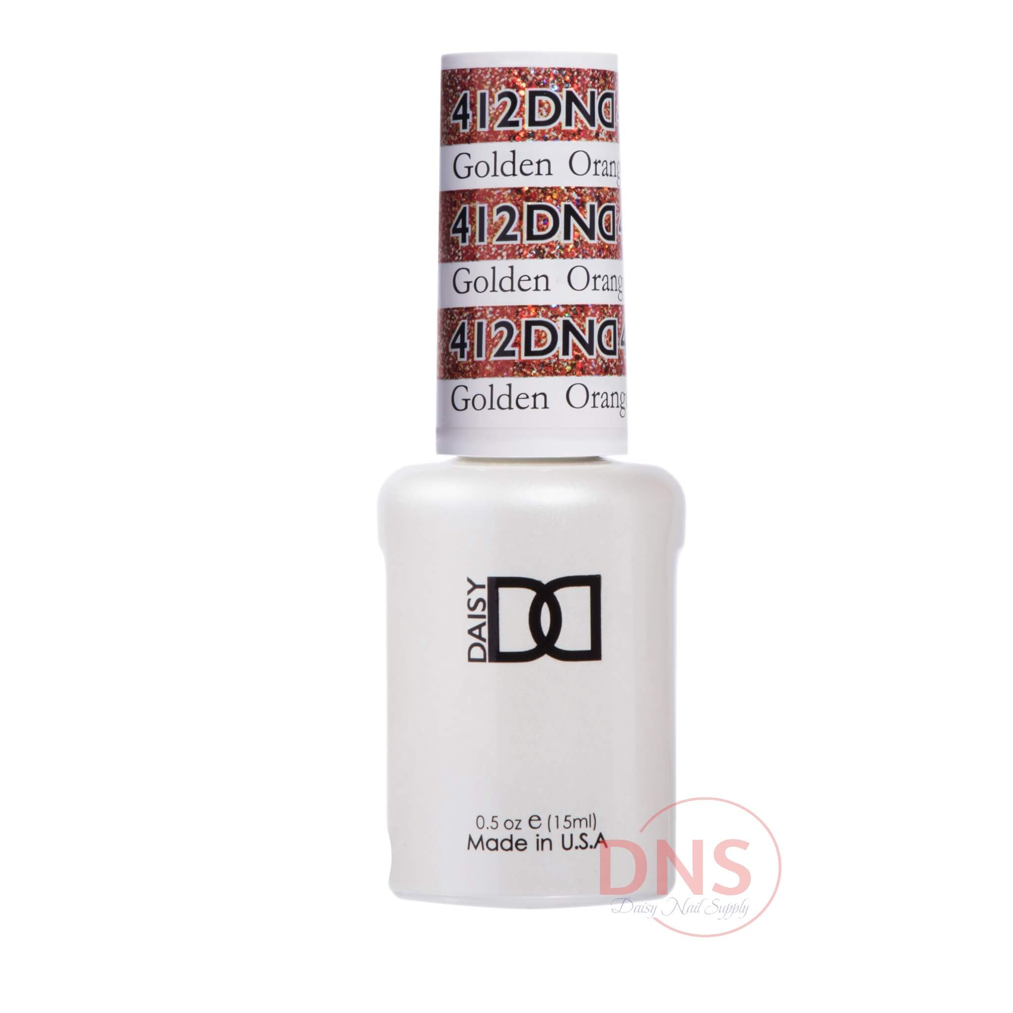 DND Gel Polish ONLY - #412 Golden Orange Star