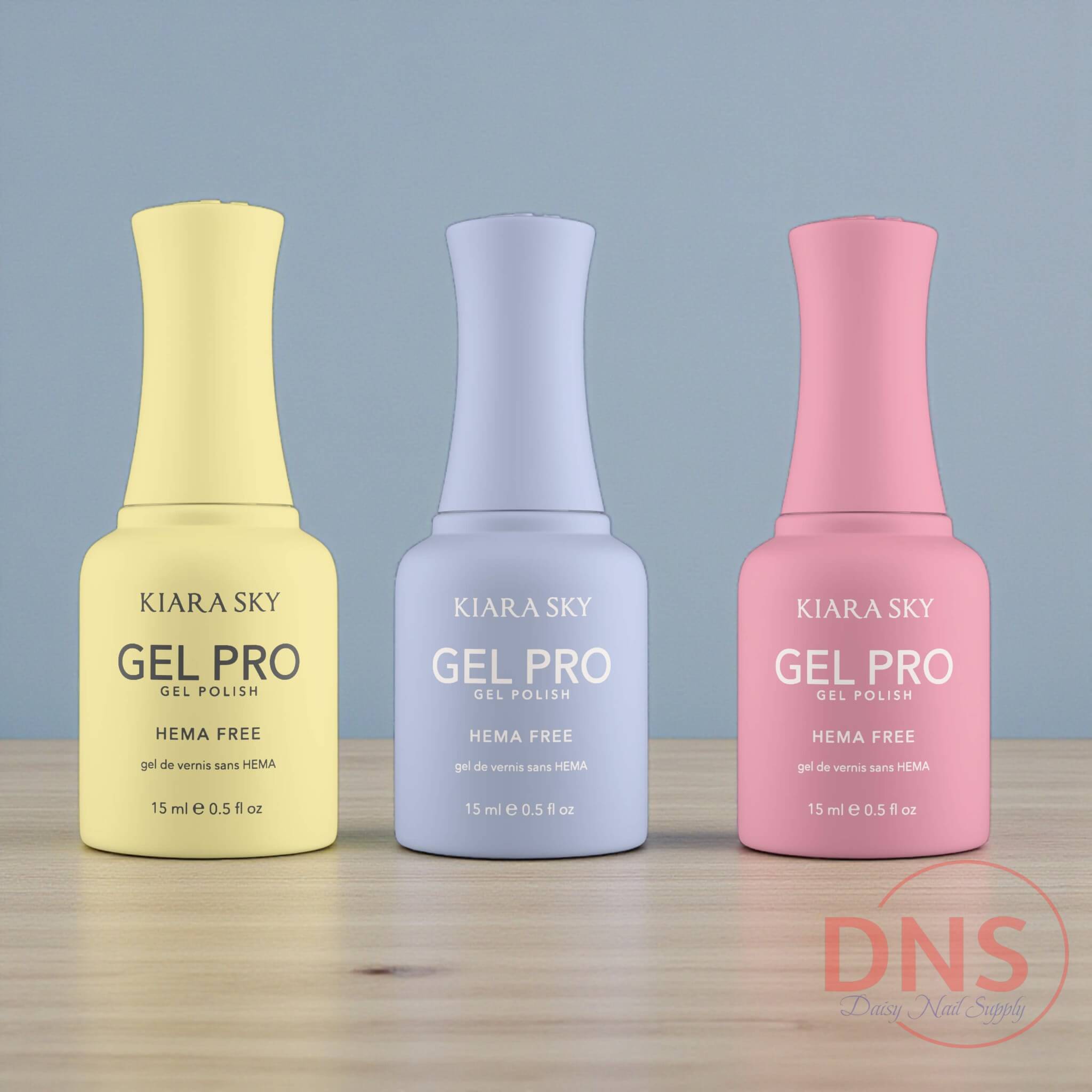 Kiara Sky GEL PRO Gel Polish HEMA FREE - HFG 041 + 051 + 061