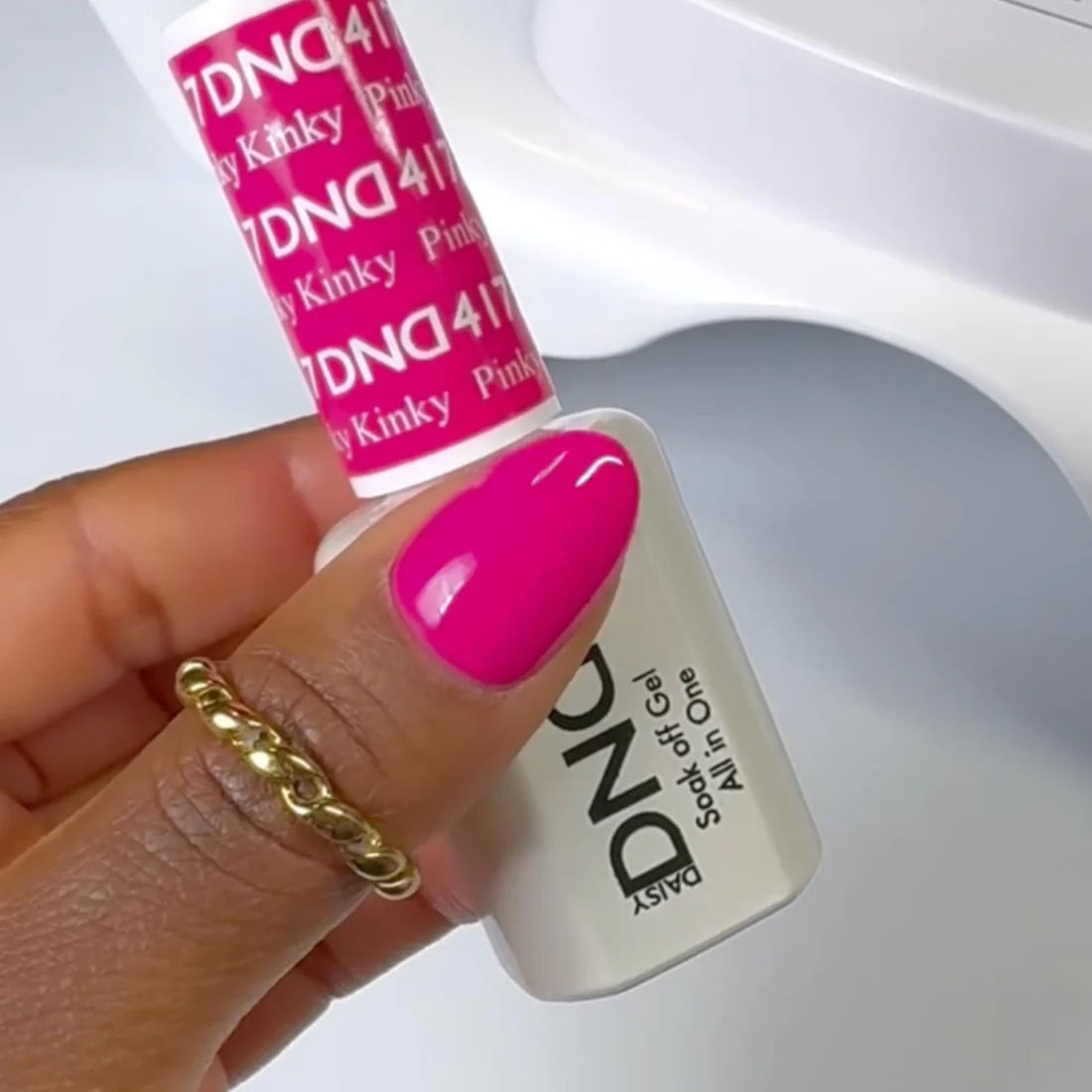 DND Gel Polish ONLY - #417 Pinky Kinky