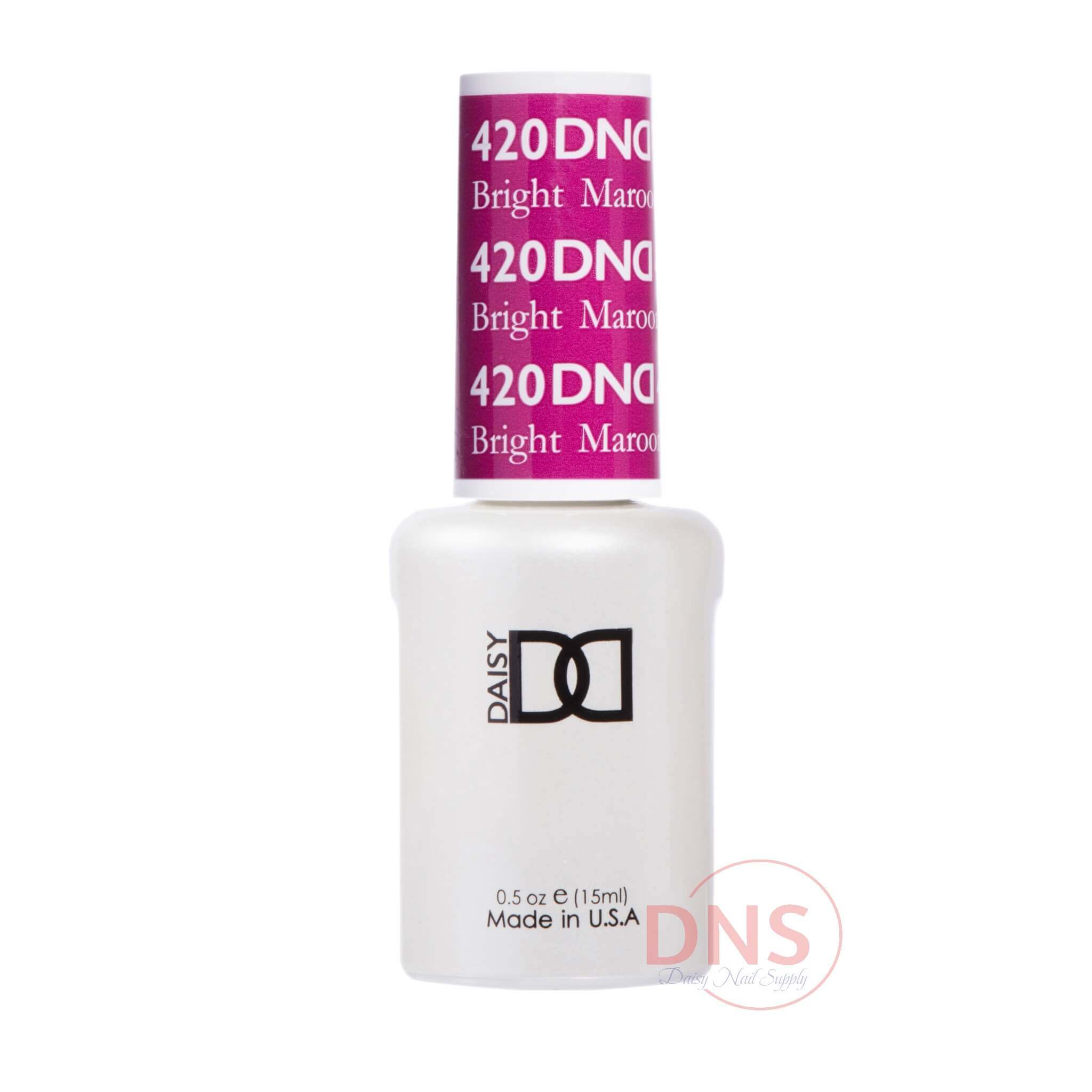 DND Gel Polish ONLY - #420 Bright Maroon