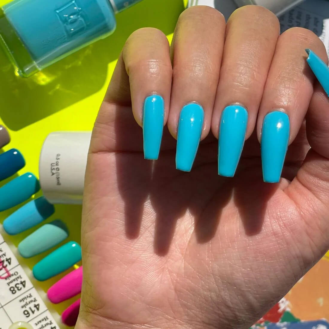 DND Gel Polish ONLY - #436 Baby Blue
