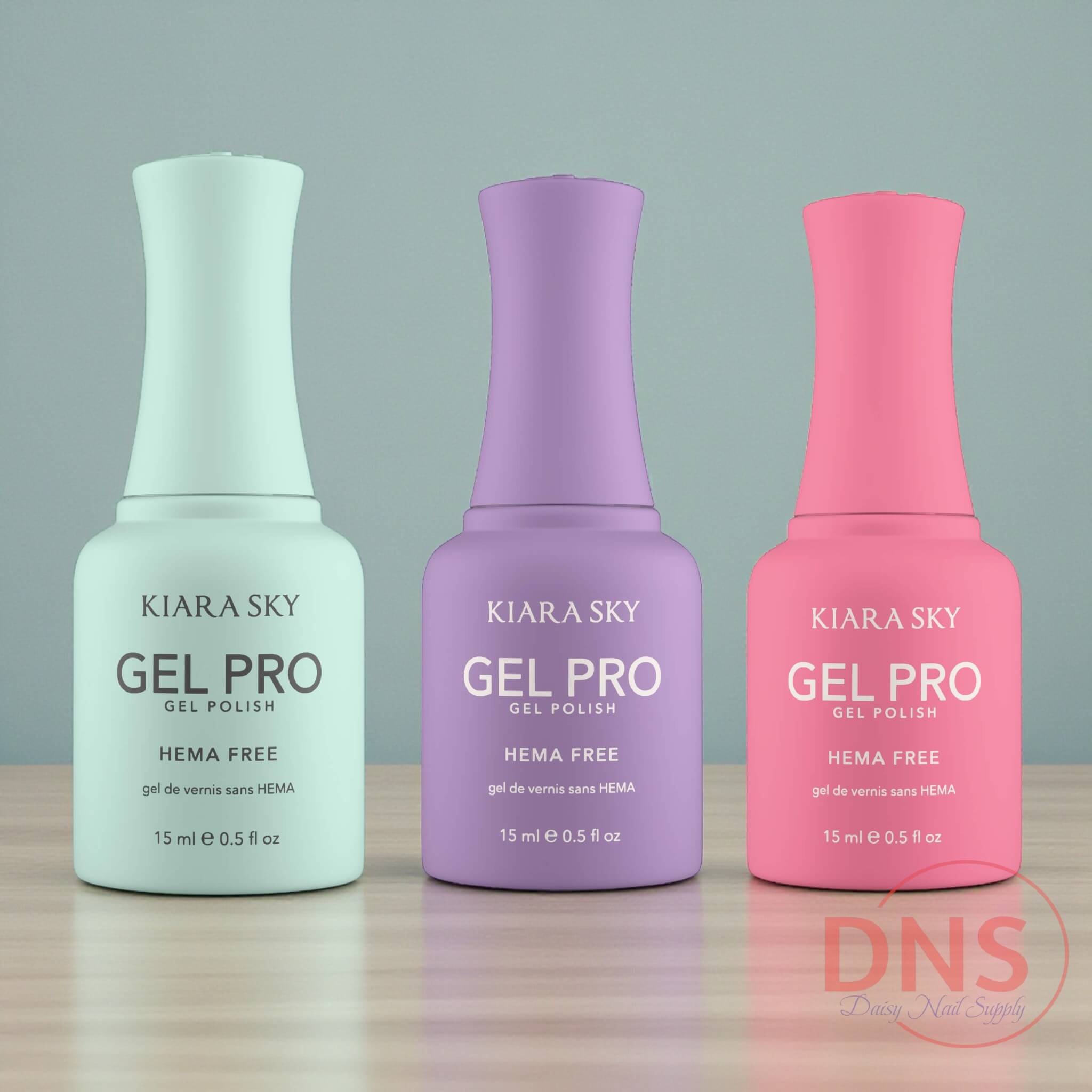 Kiara Sky GEL PRO Gel Polish HEMA FREE - HFG 044 + 054 + 064