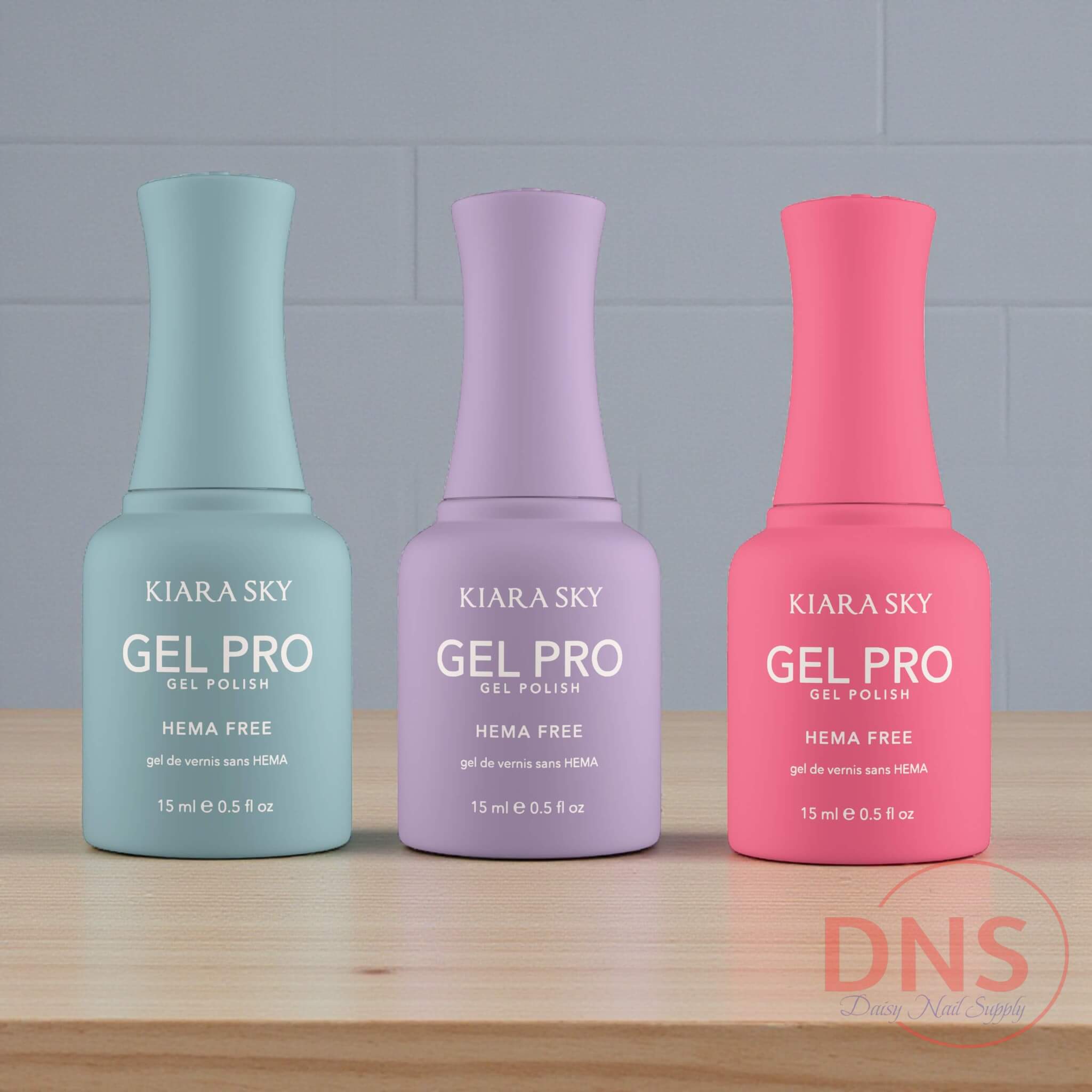 Kiara Sky GEL PRO Gel Polish HEMA FREE - HFG 046 + 056 + 066