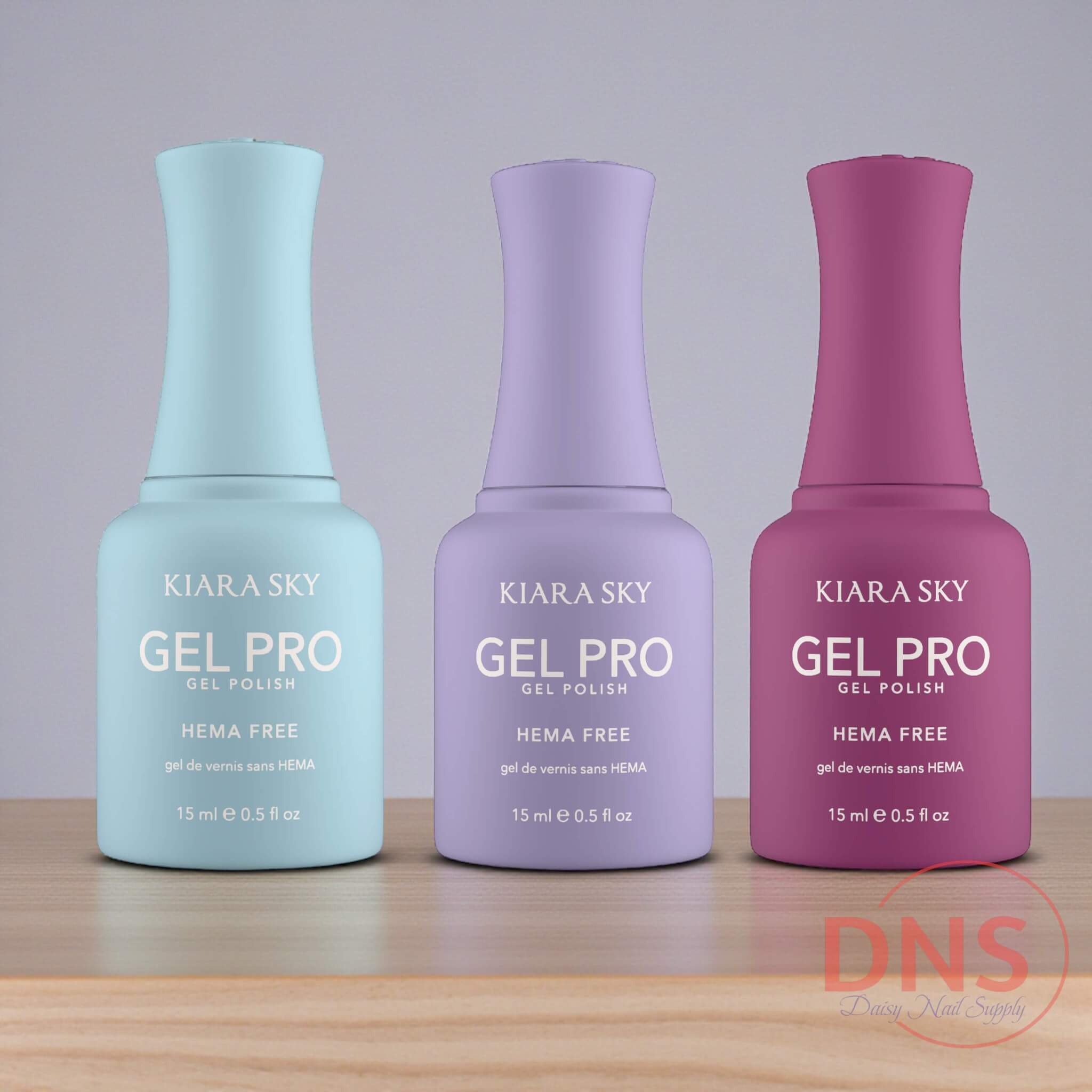 Kiara Sky GEL PRO Gel Polish HEMA FREE - HFG 047 + 057 + 067