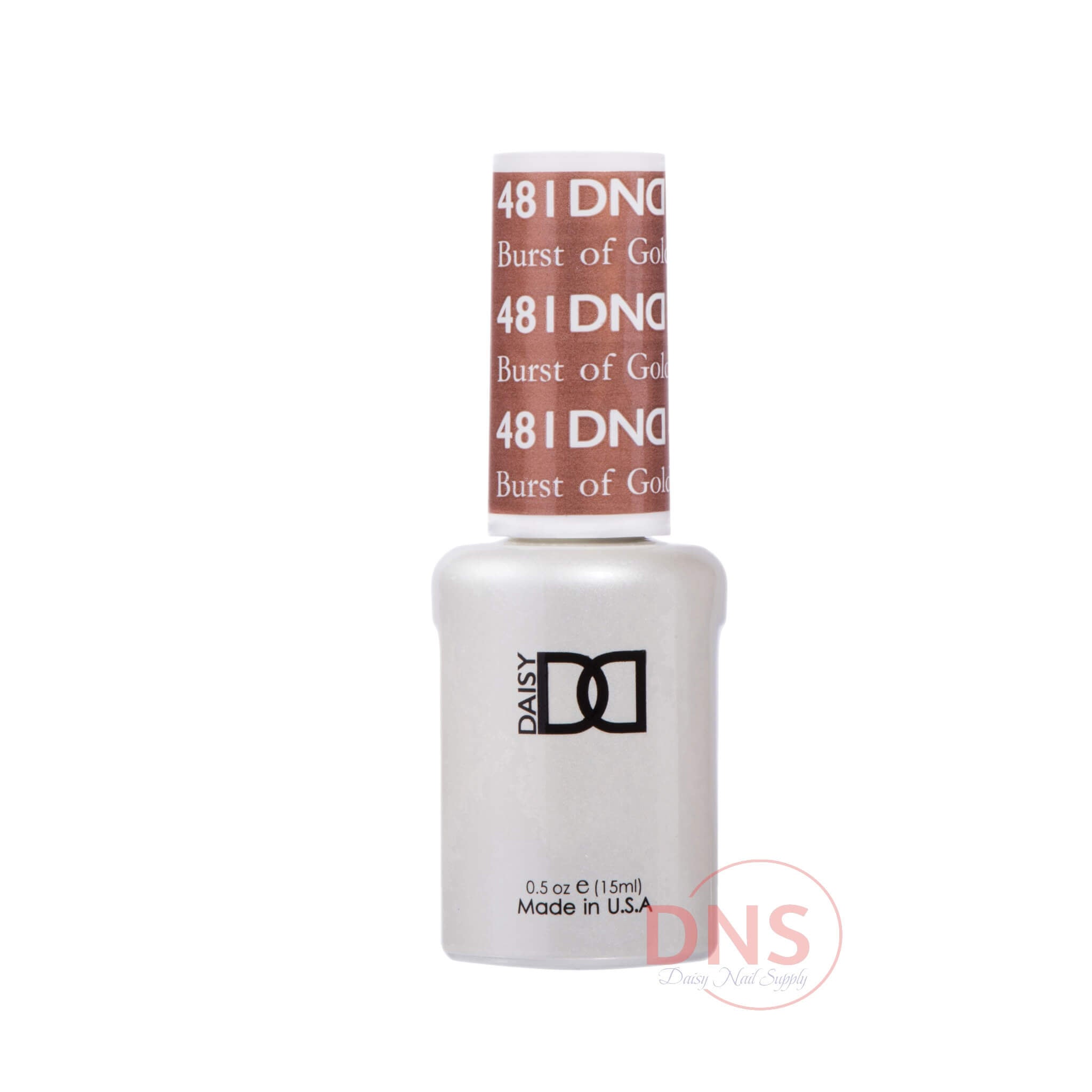 DND Gel Polish ONLY - #481 Burst of Gold