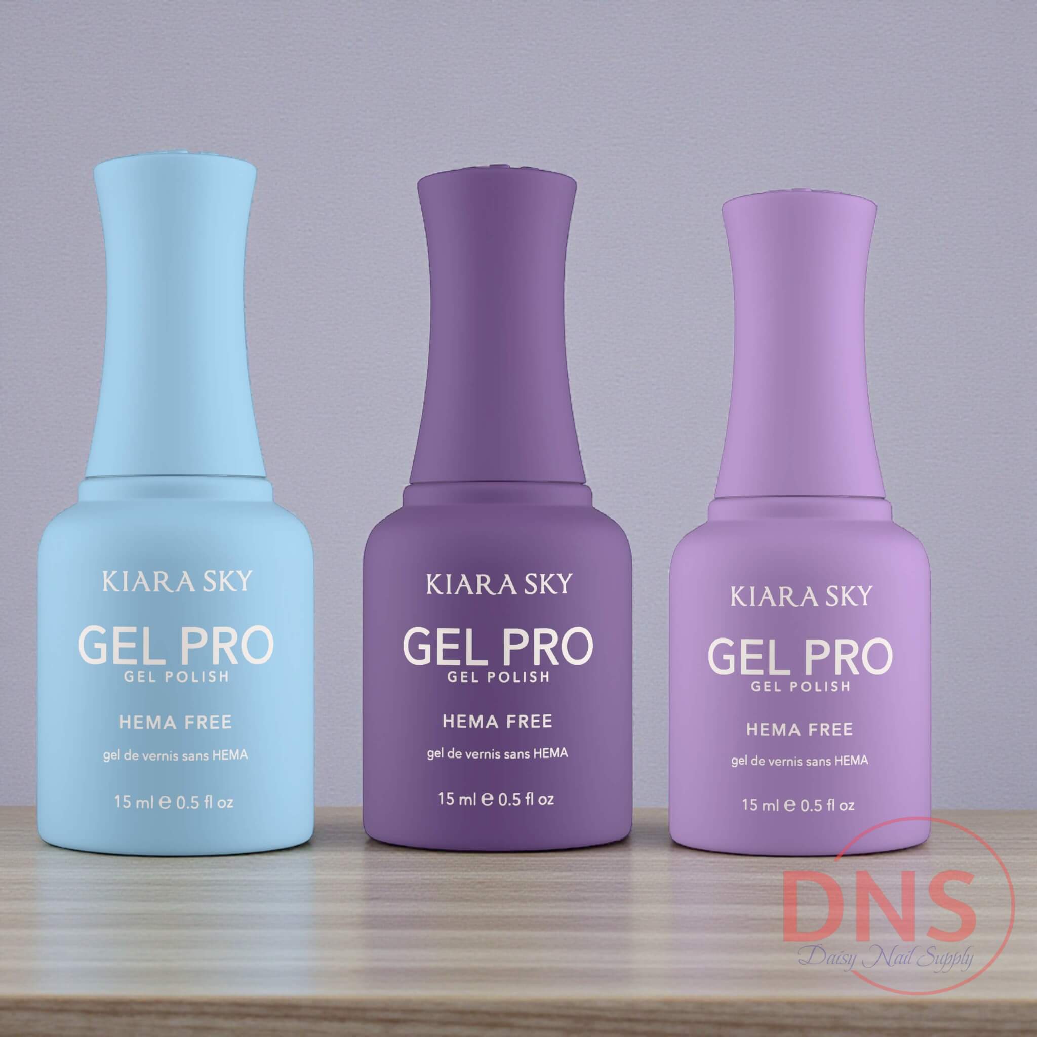 Kiara Sky GEL PRO Gel Polish HEMA FREE - HFG 048 + 058 + 068