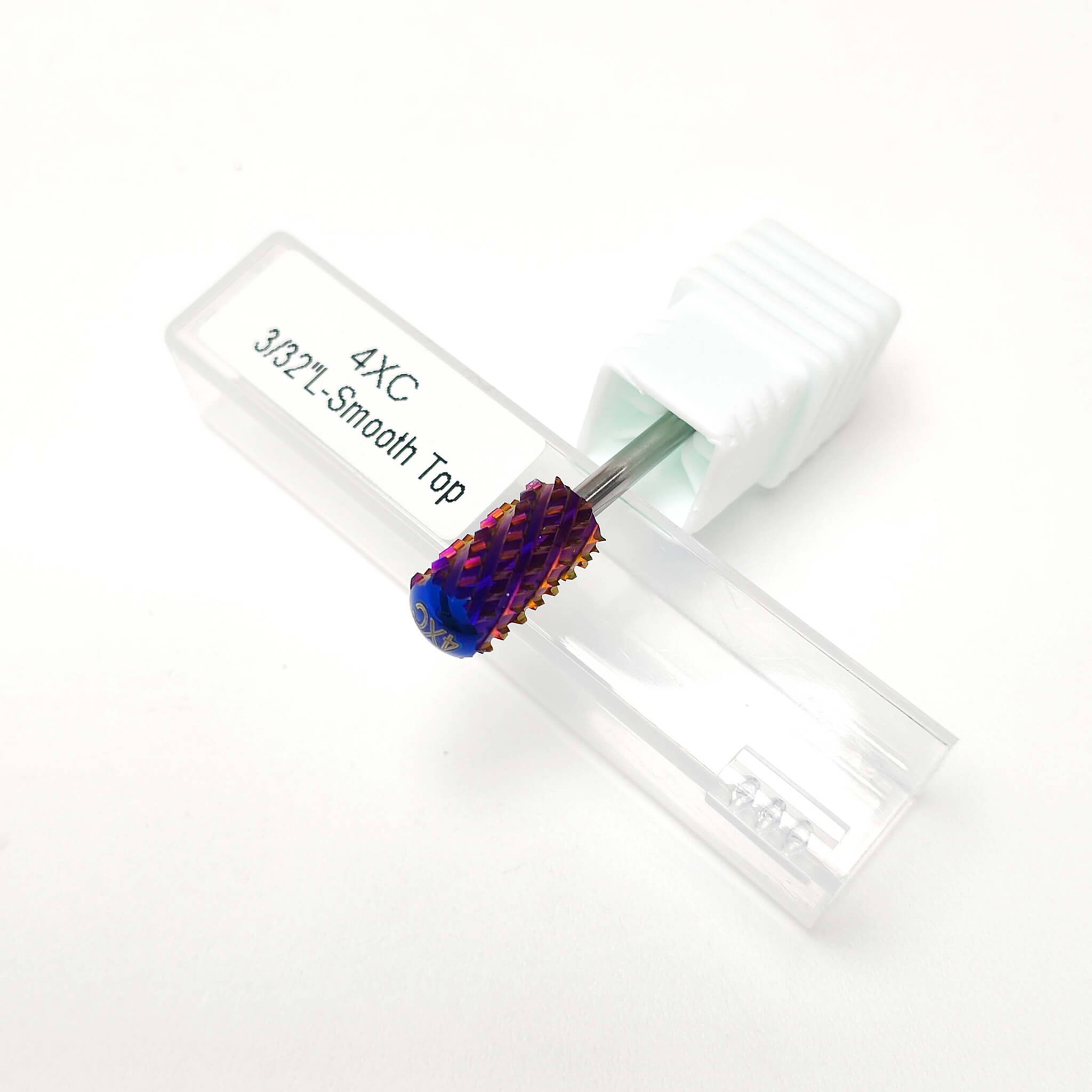 Carbide Nail Drill Bit 3/32'' Shank - Purple 4XC Large Smooth Top #1100165