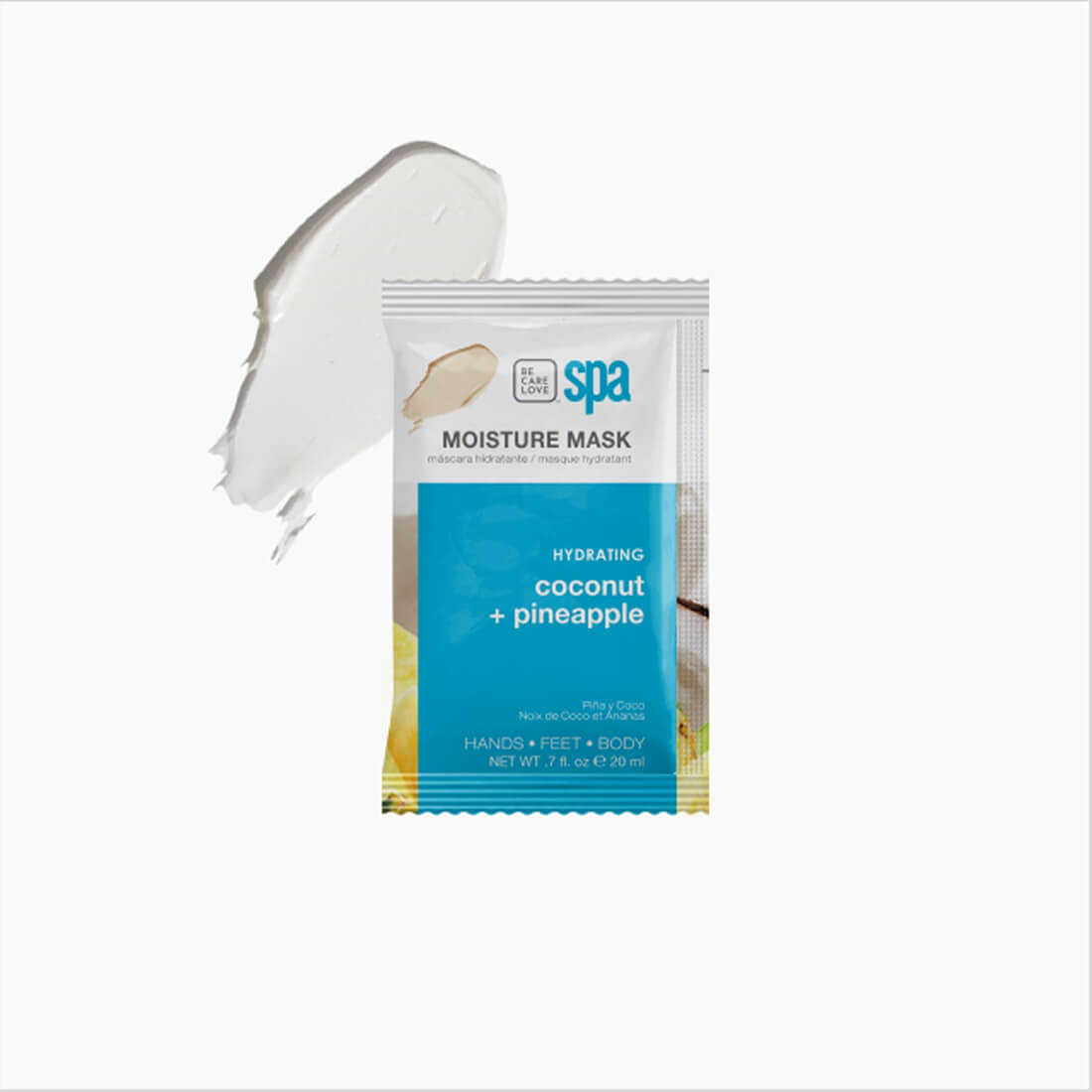BCL SPA 4-in-1 Pedicure Kit - Coconut and Pineapple (1 Set)