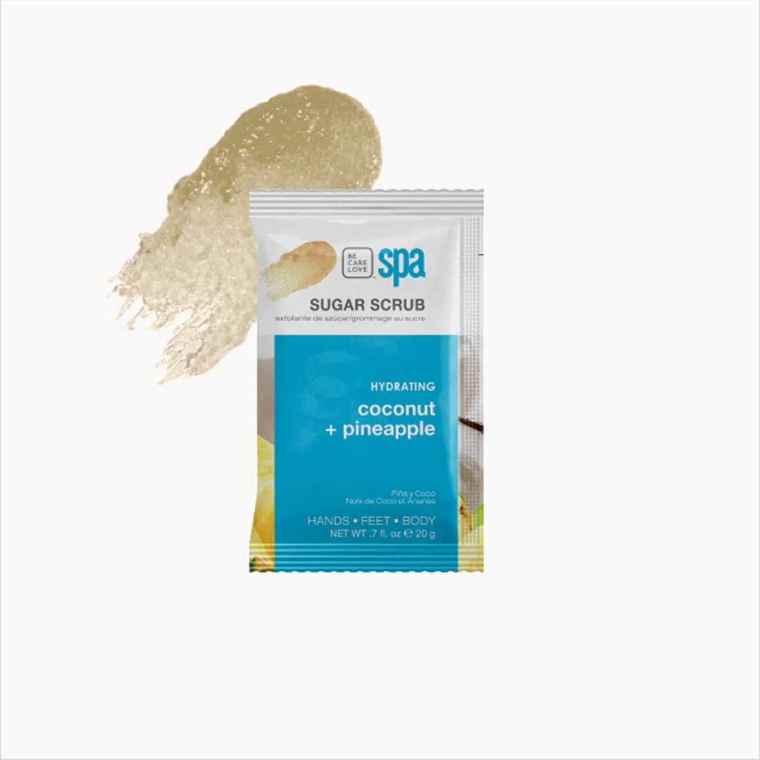 BCL SPA 4-in-1 Pedicure Kit - Coconut and Pineapple (1 Set)