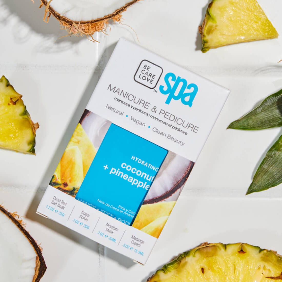 BCL SPA 4-in-1 Pedicure Kit - Coconut and Pineapple (1 Set)