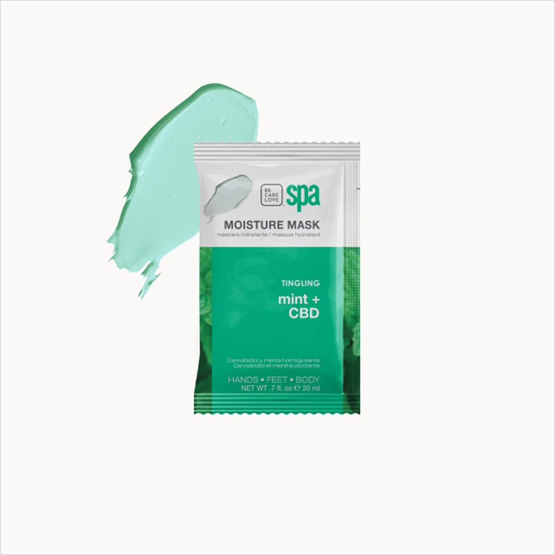 BCL SPA 4-in-1 Pedicure Kit - Tingling Mint (1 Set)