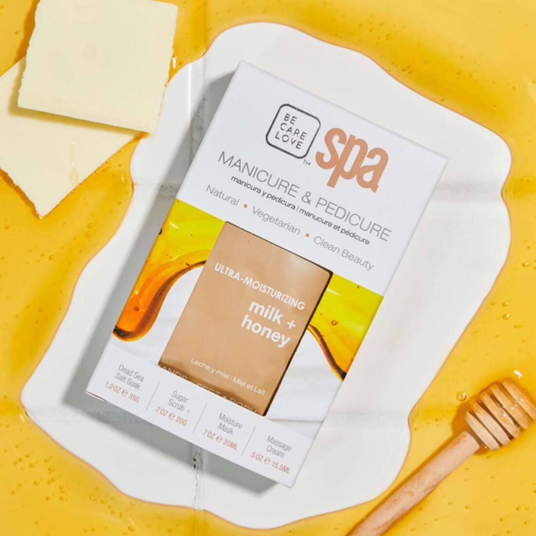 BCL SPA 4-in-1 Pedicure Kit - Milk and Honey (1 Set)