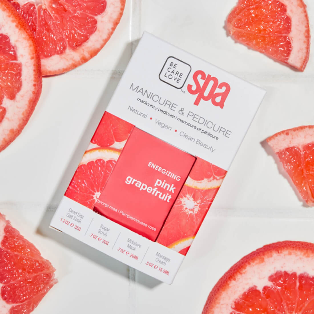 BCL SPA 4-in-1 Pedicure Kit - Pink Grapefruit (1 Set)