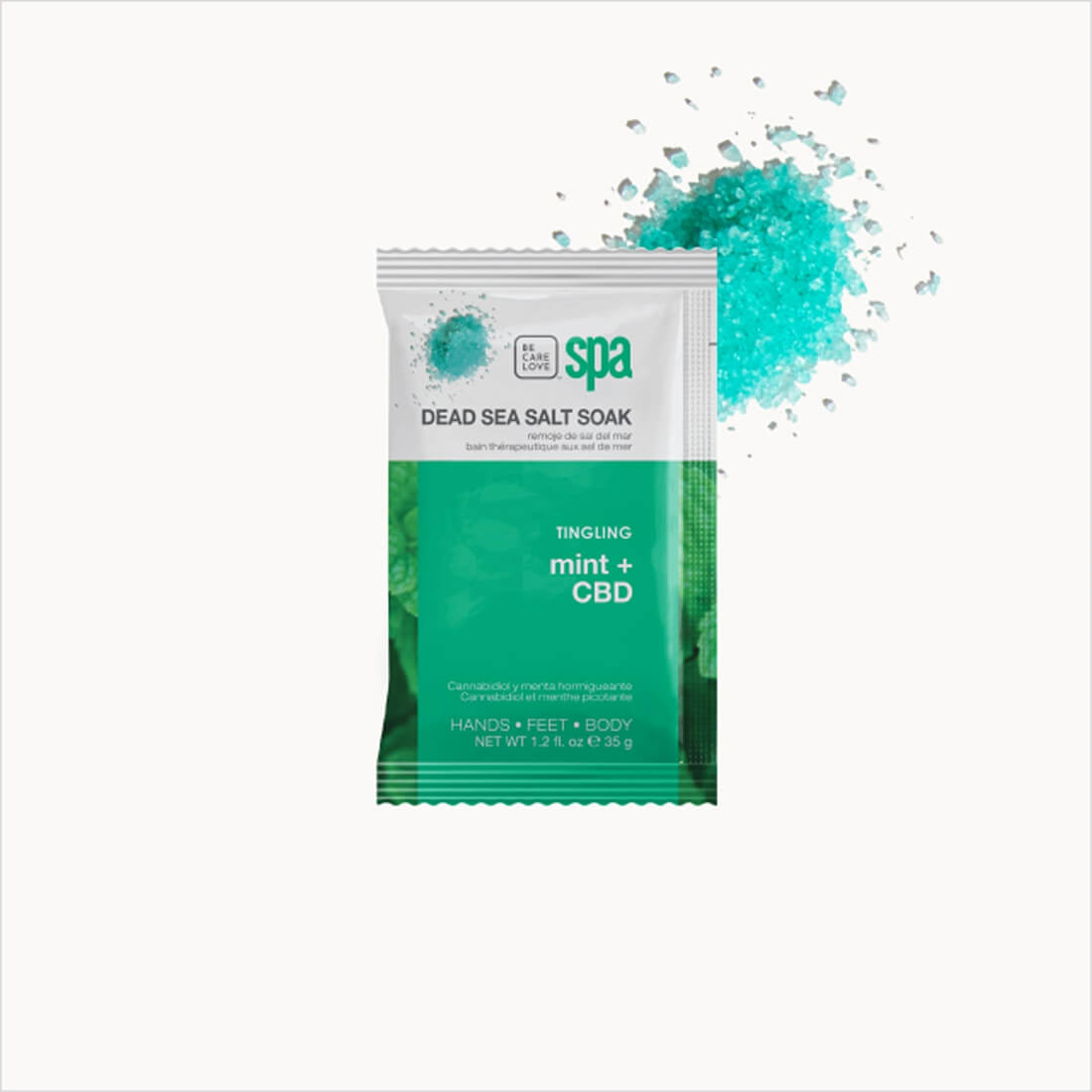 BCL SPA 4-in-1 Pedicure Kit - Tingling Mint (1 Set)
