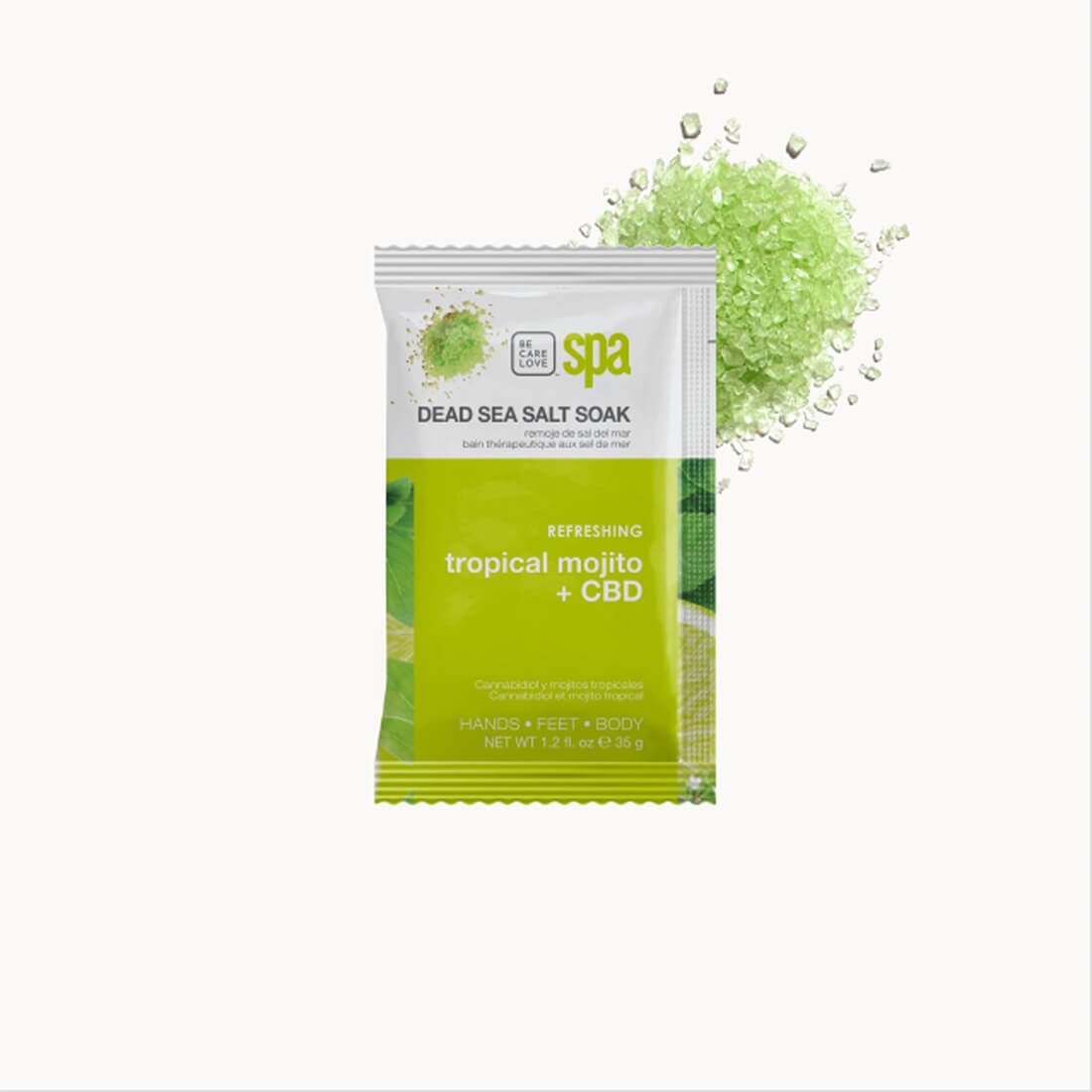 BCL SPA 4-in-1 Pedicure Kit - Tropical Mojito (50 Sets)