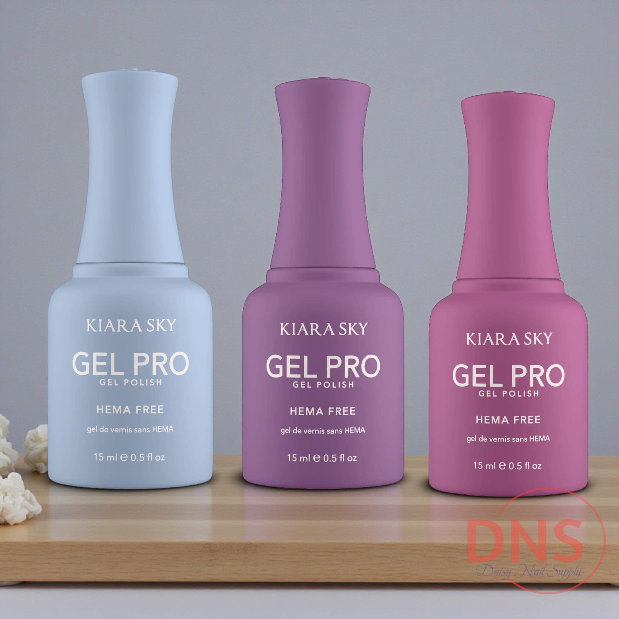 Kiara Sky GEL PRO Gel Polish HEMA FREE - HFG 050 + 060 + 070