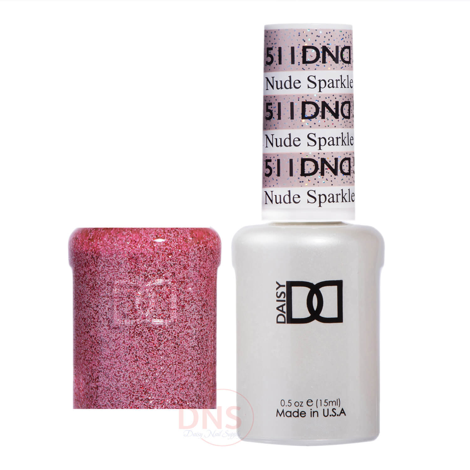 DND Gel Polish ONLY - #511 Nude Sparkle